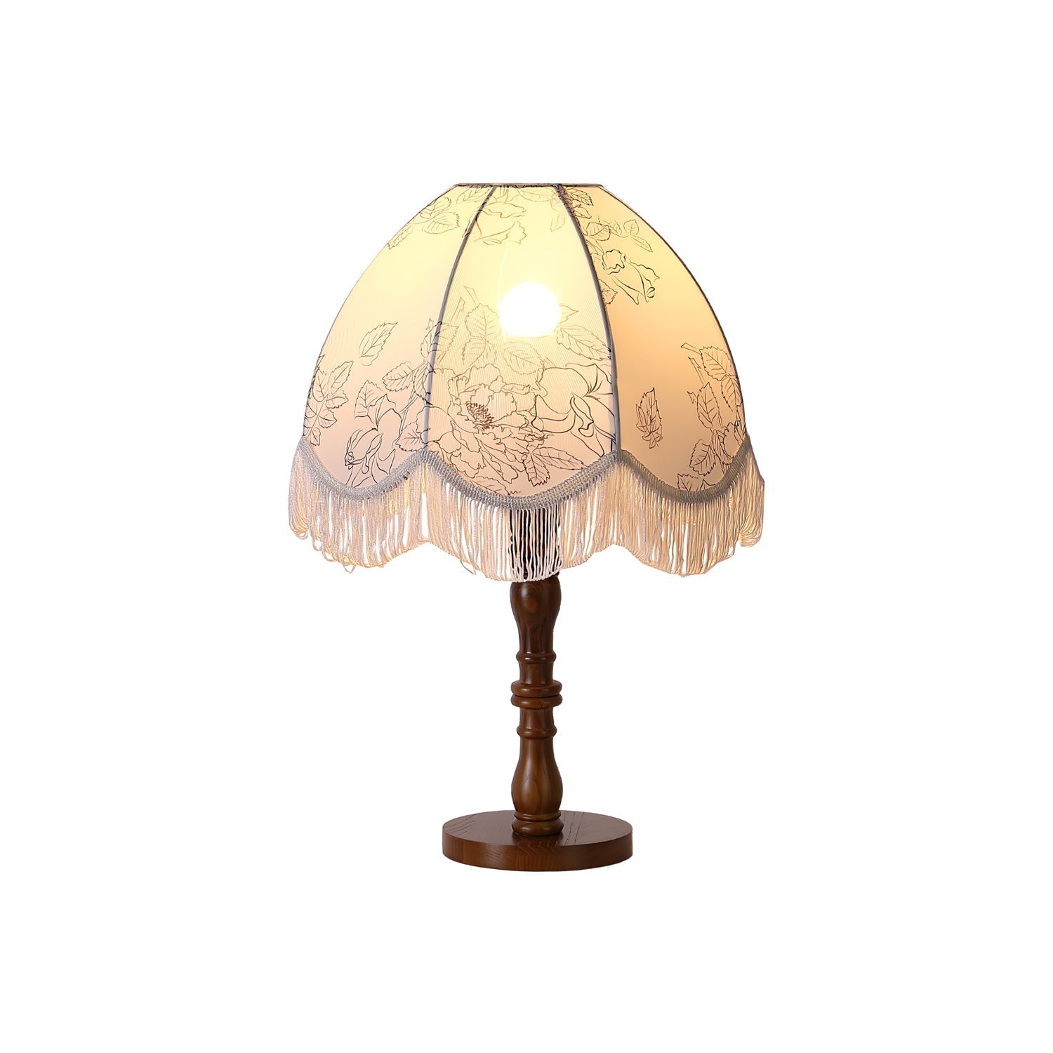 Orlyn Wood Fabric Elegant Table Lamp-Neutral Decor