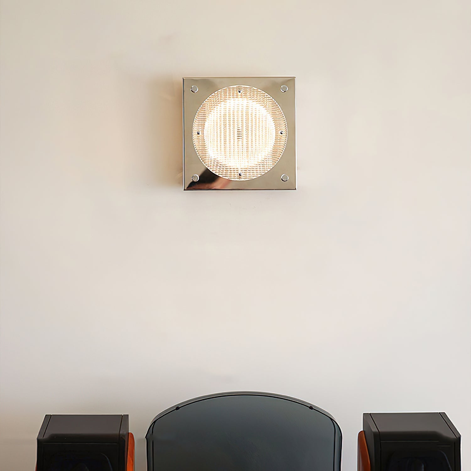Isolora Nordic Art Shield Sconce Wall lamp-Neutral Decor