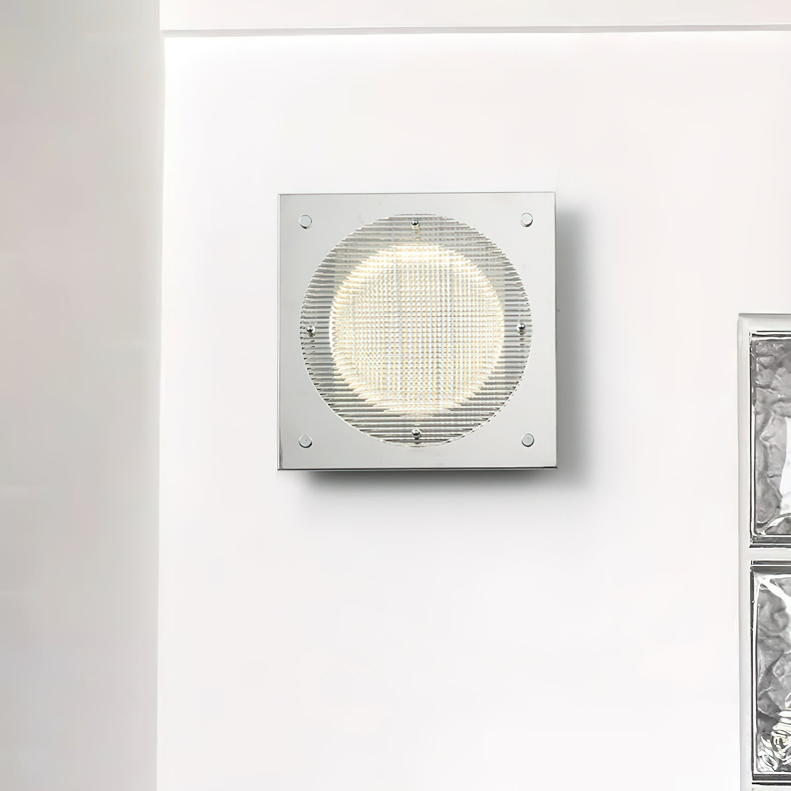 Isolora Nordic Art Shield Sconce Wall lamp-Neutral Decor