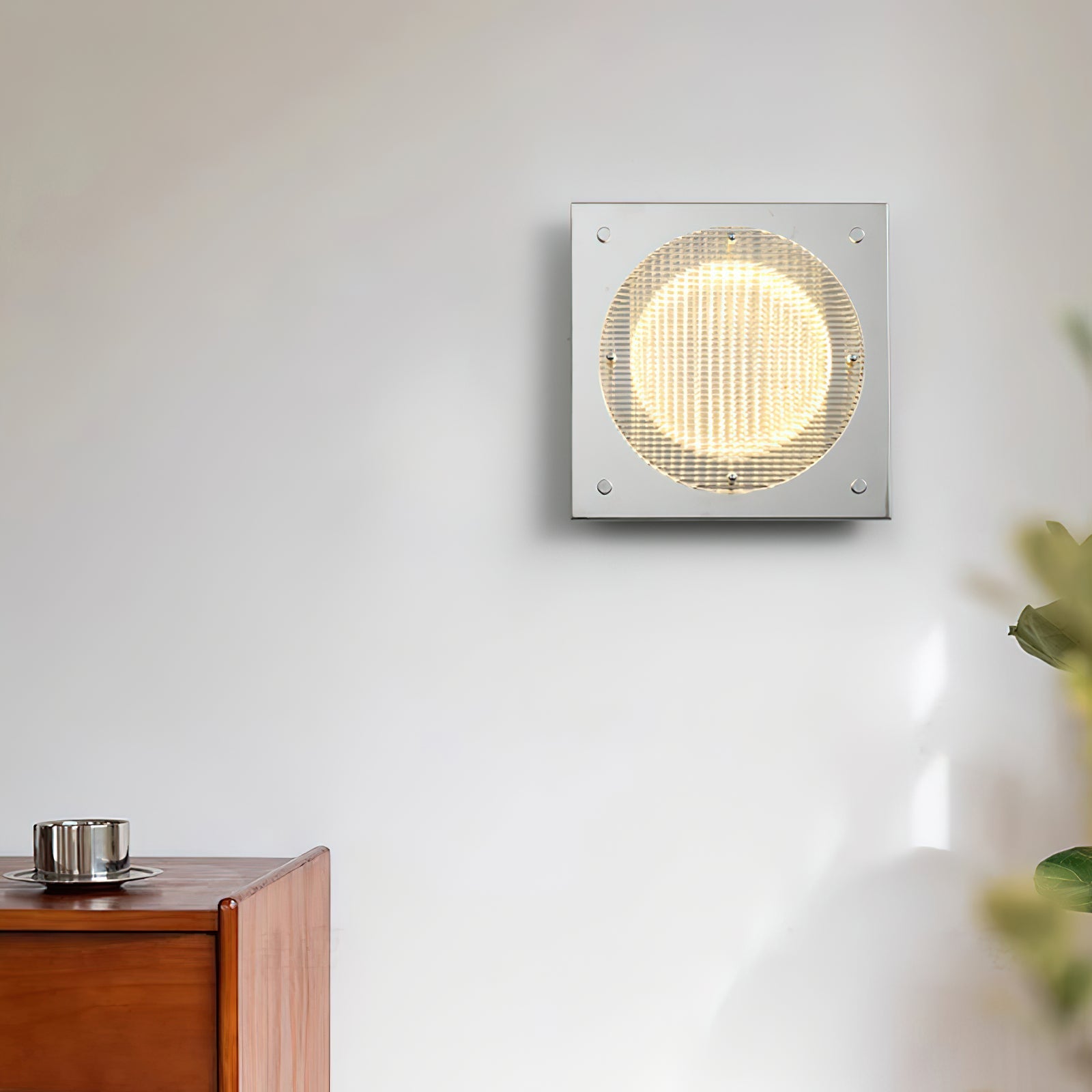 Isolora Nordic Art Shield Sconce Wall lamp-Neutral Decor
