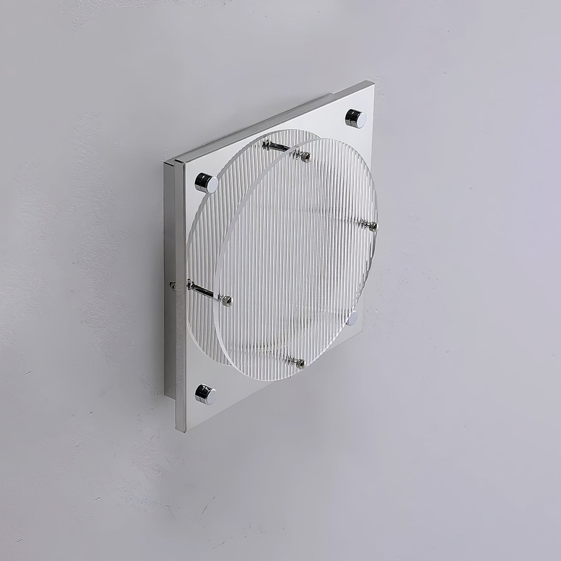 Isolora Nordic Art Shield Sconce Wall lamp-Neutral Decor
