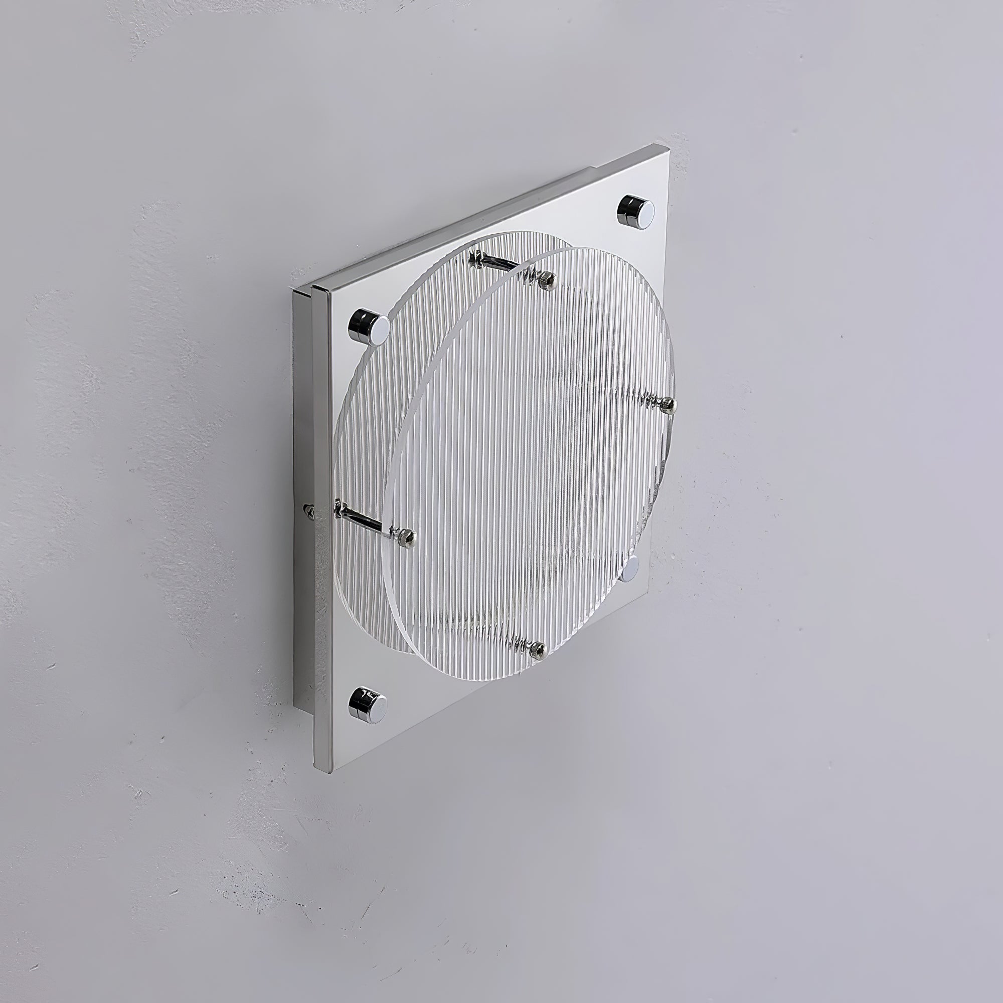 Isolora Nordic Art Shield Sconce Wall lamp-Neutral Decor