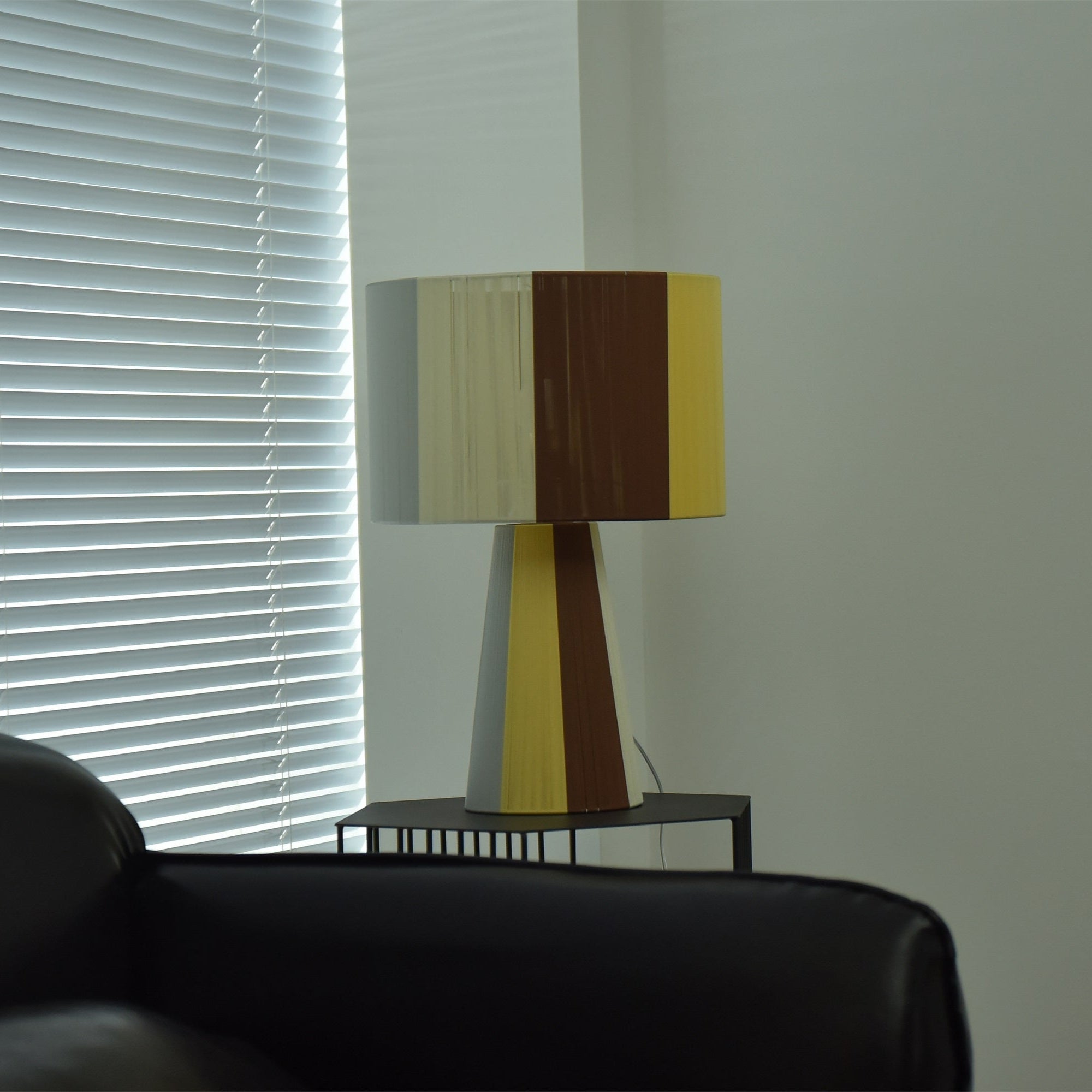 Ezra Modern Fabric Table Lamp-Neutral Decor