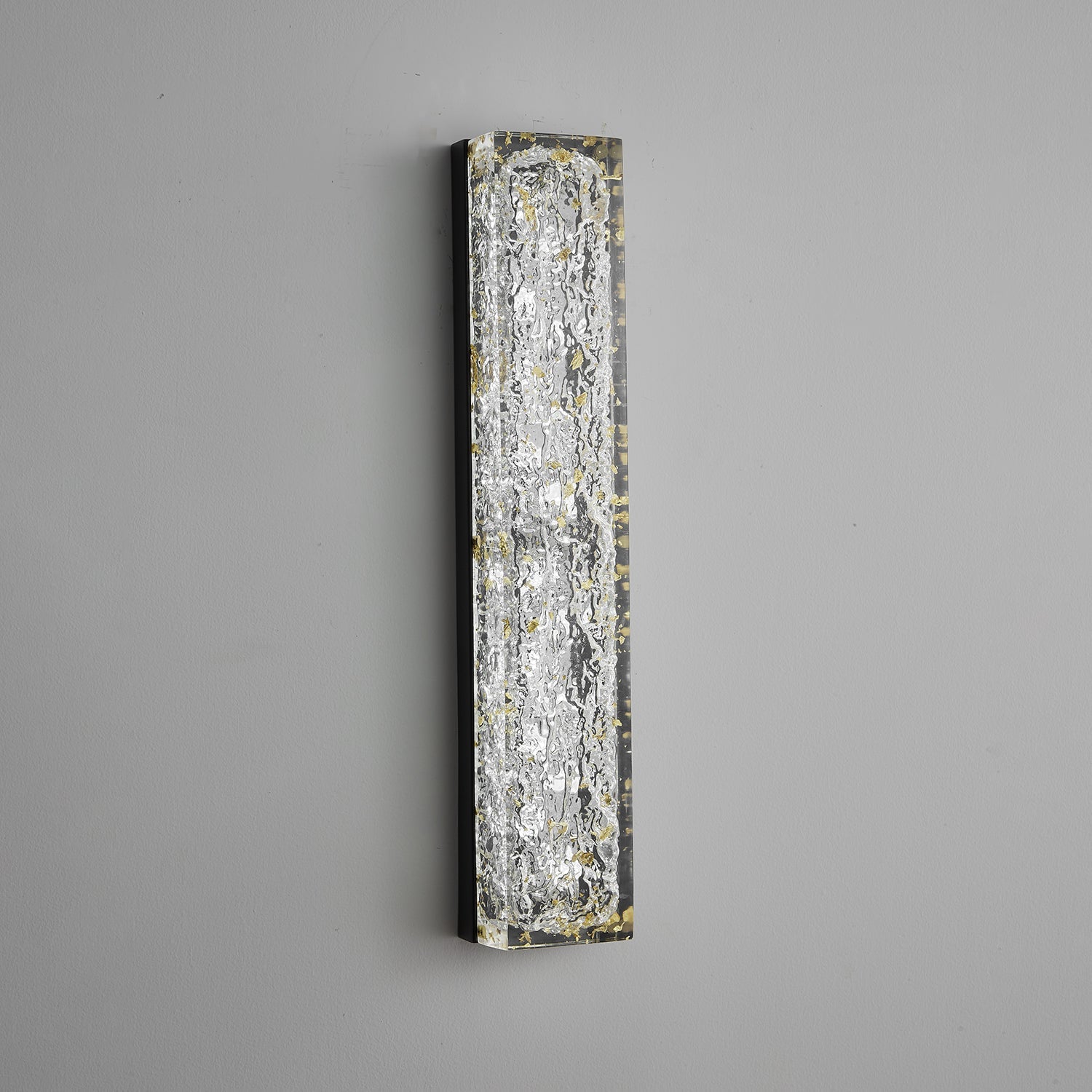 Mavi Prismatic Rectangle Resin Wall Lamp-Neutral Decor