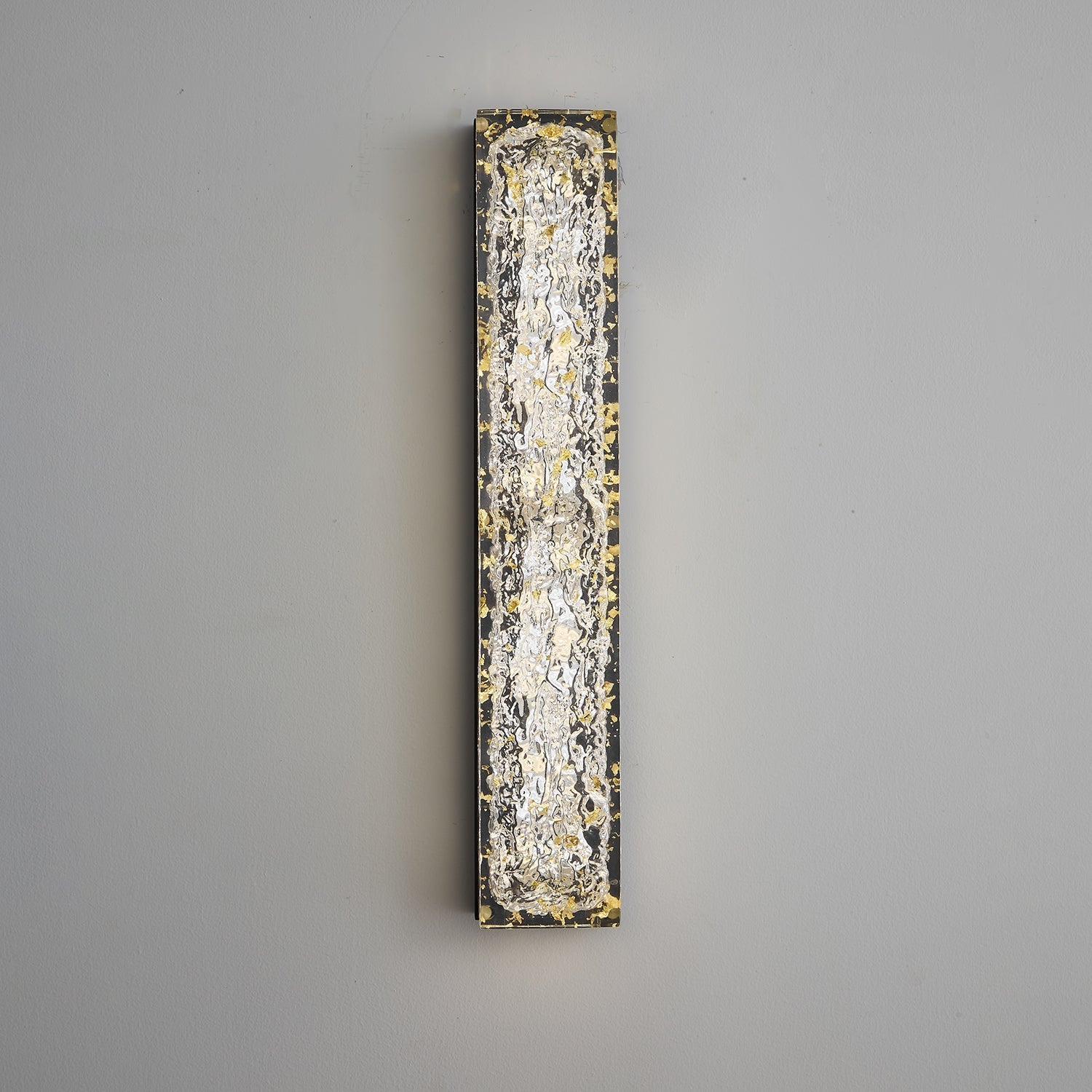 Mavi Prismatic Rectangle Resin Wall Lamp-Neutral Decor