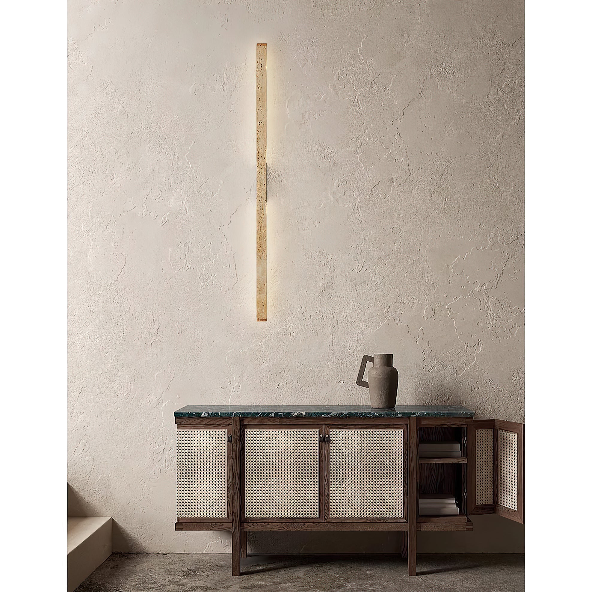 Vivyna Travertine Wall Lamp