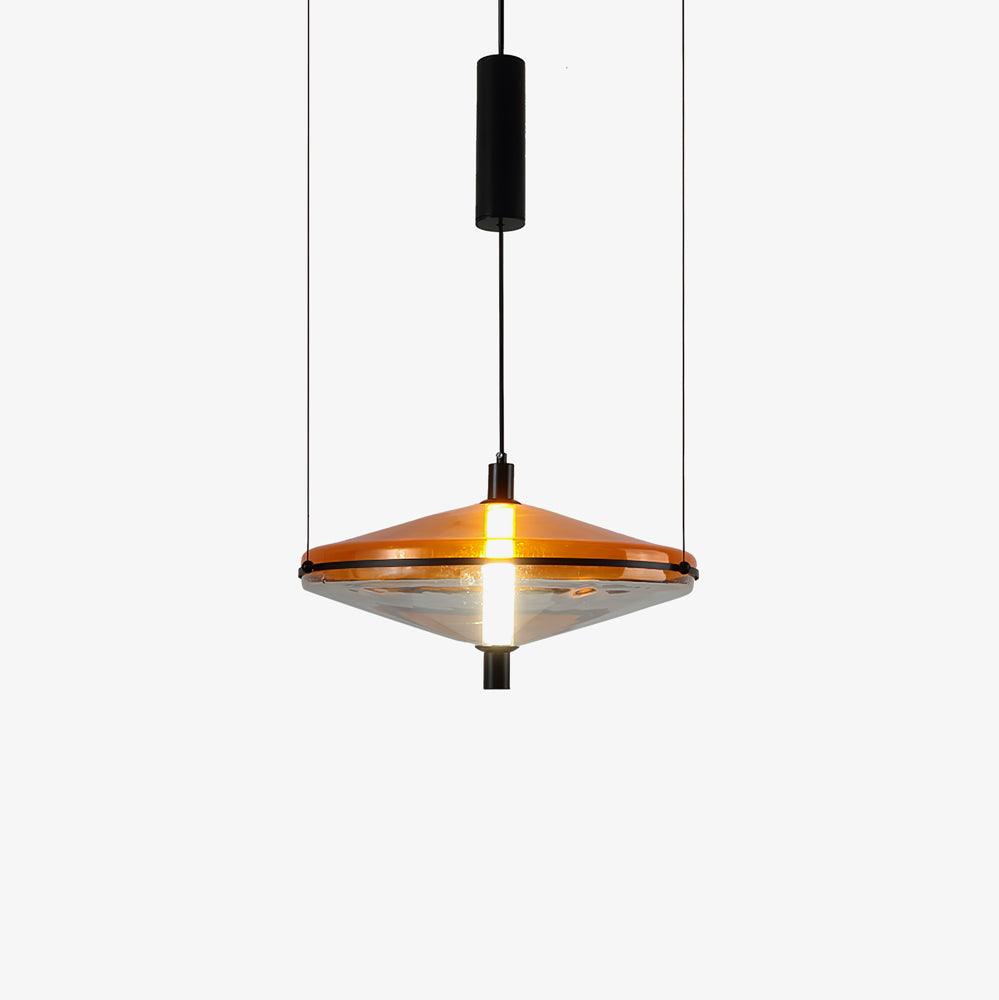 Elion Acrylic Retro Pendant Lamp-Neutral Decor