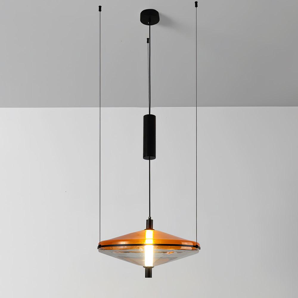 Elion Acrylic Retro Pendant Lamp-Neutral Decor