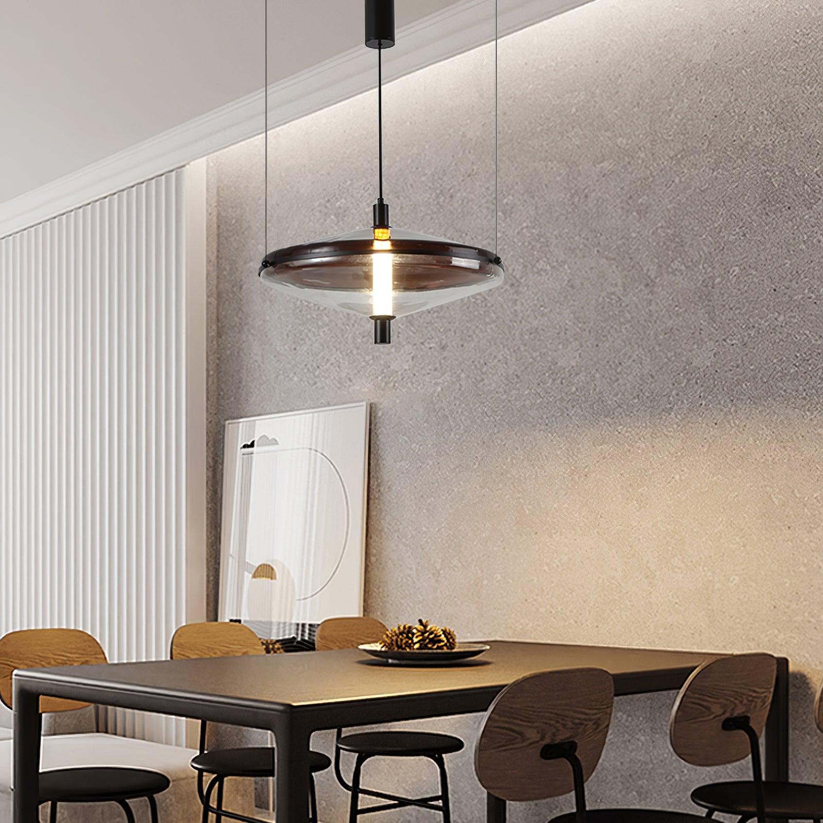 Elion Acrylic Retro Pendant Lamp-Neutral Decor
