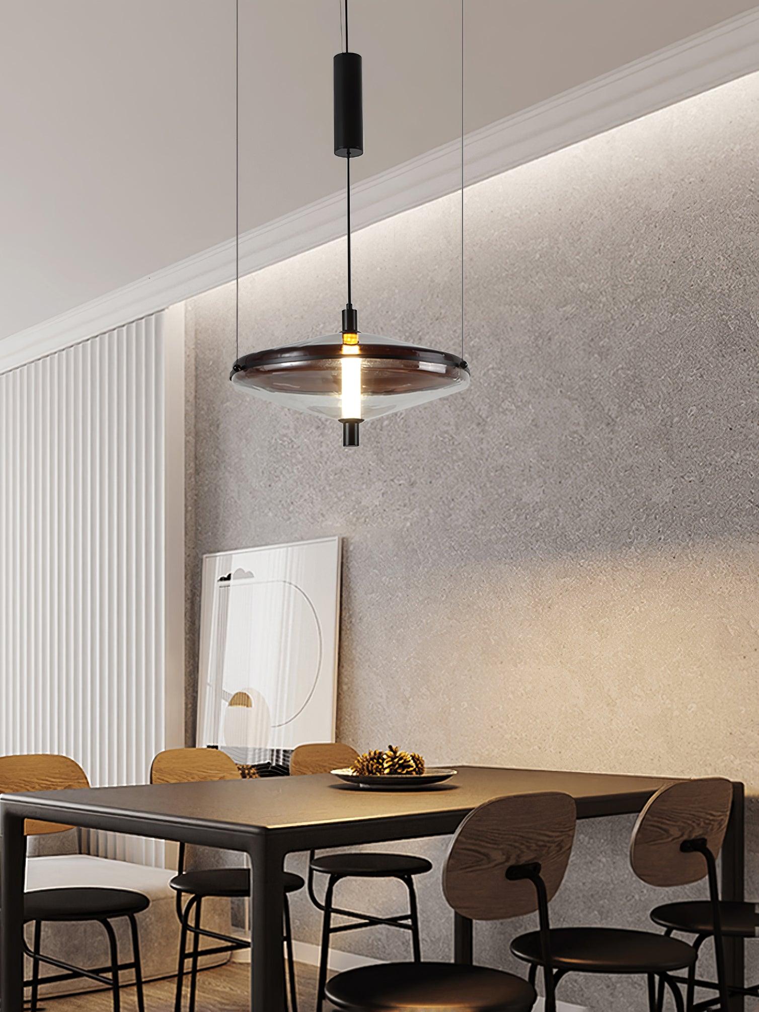 Elion Acrylic Retro Pendant Lamp-Neutral Decor