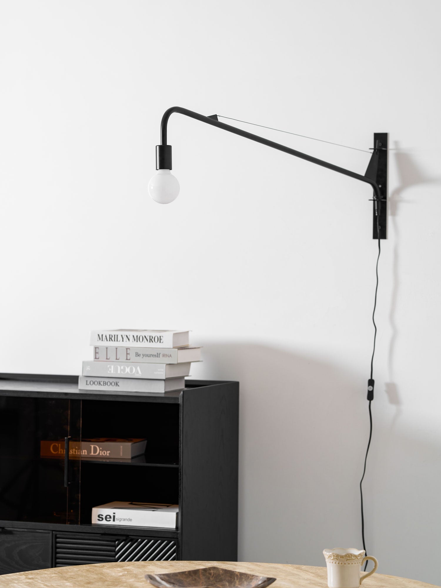 Blu Modern Minimalist Wall Lamp-Neutral Decor