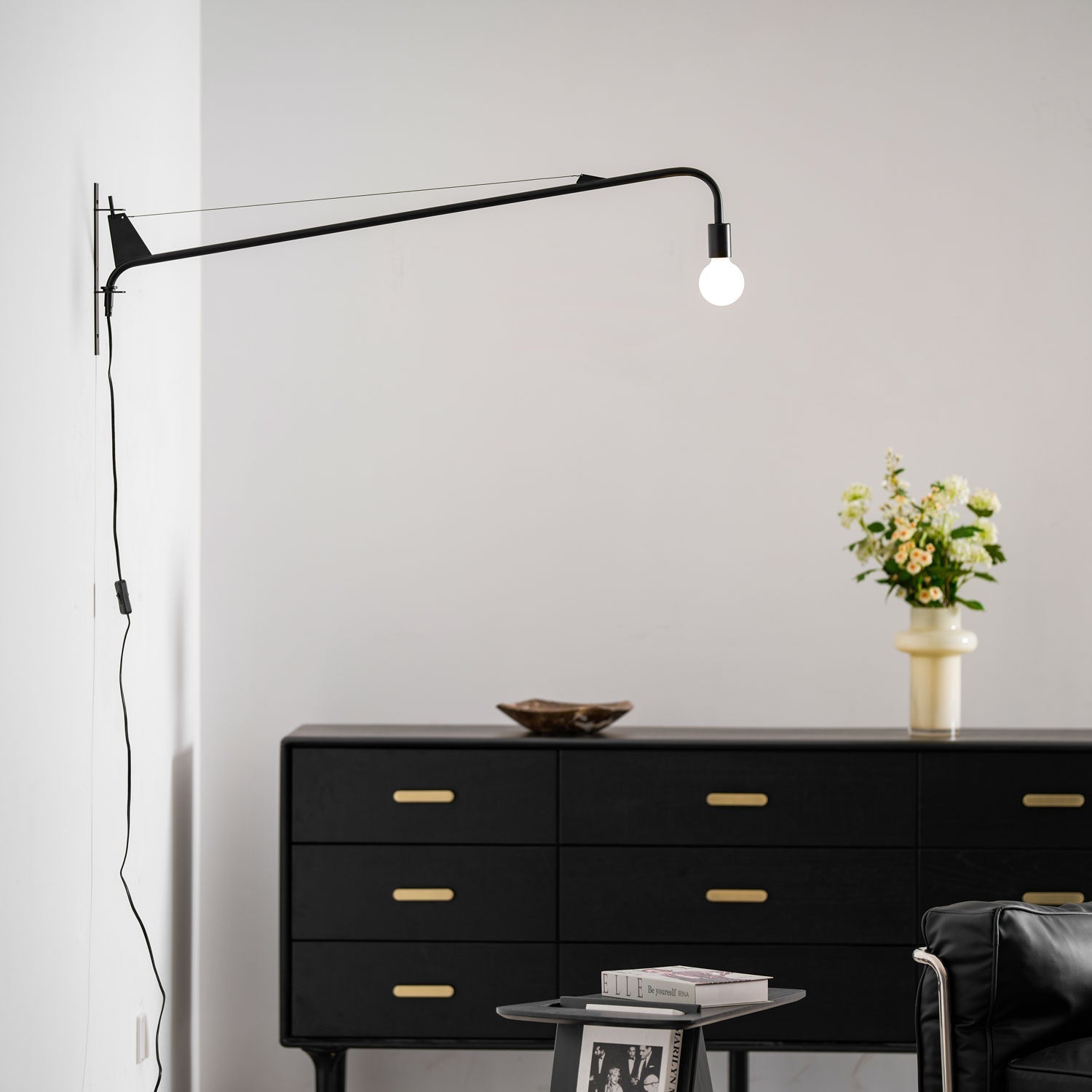 Blu Modern Minimalist Wall Lamp-Neutral Decor