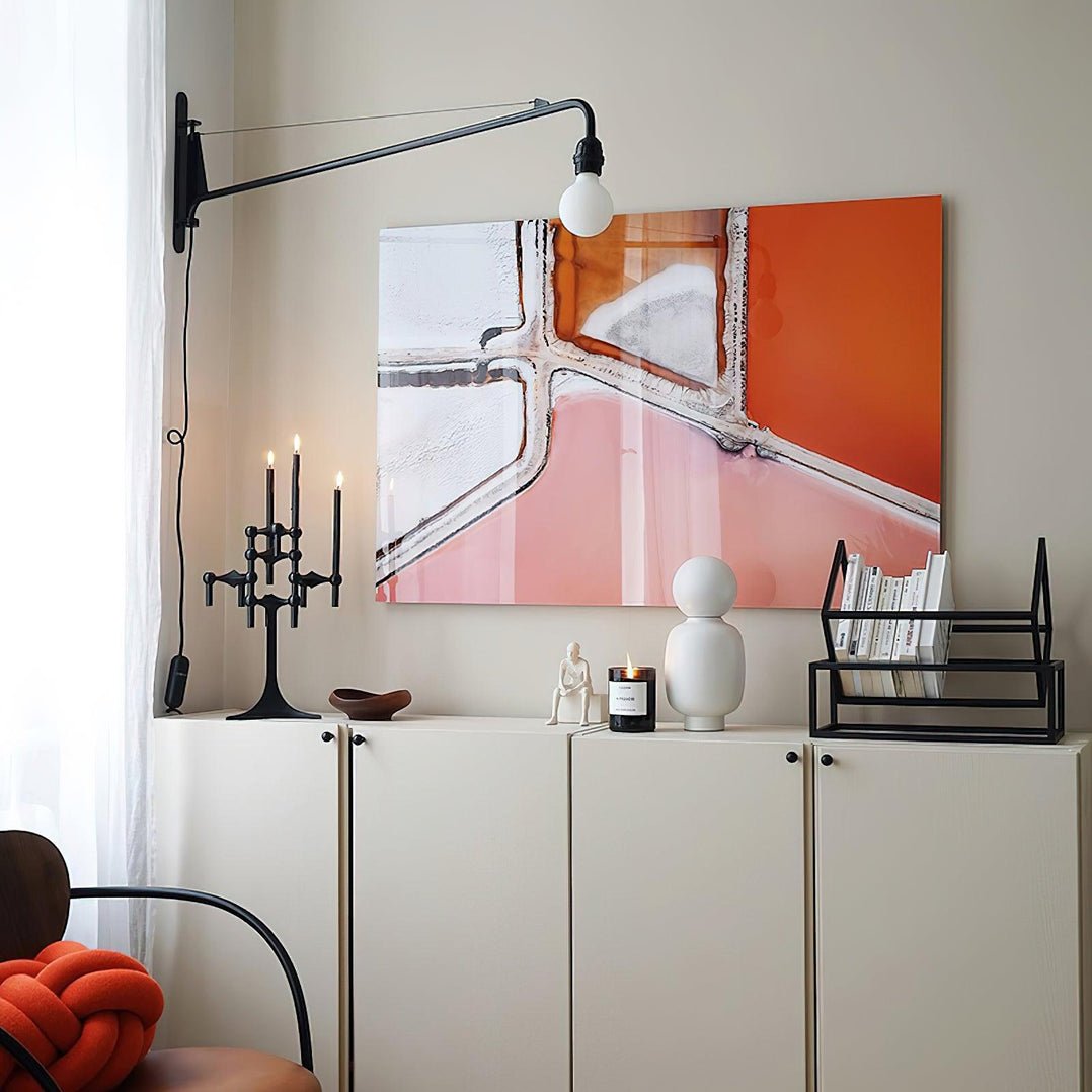 Blu Modern Minimalist Wall Lamp-Neutral Decor