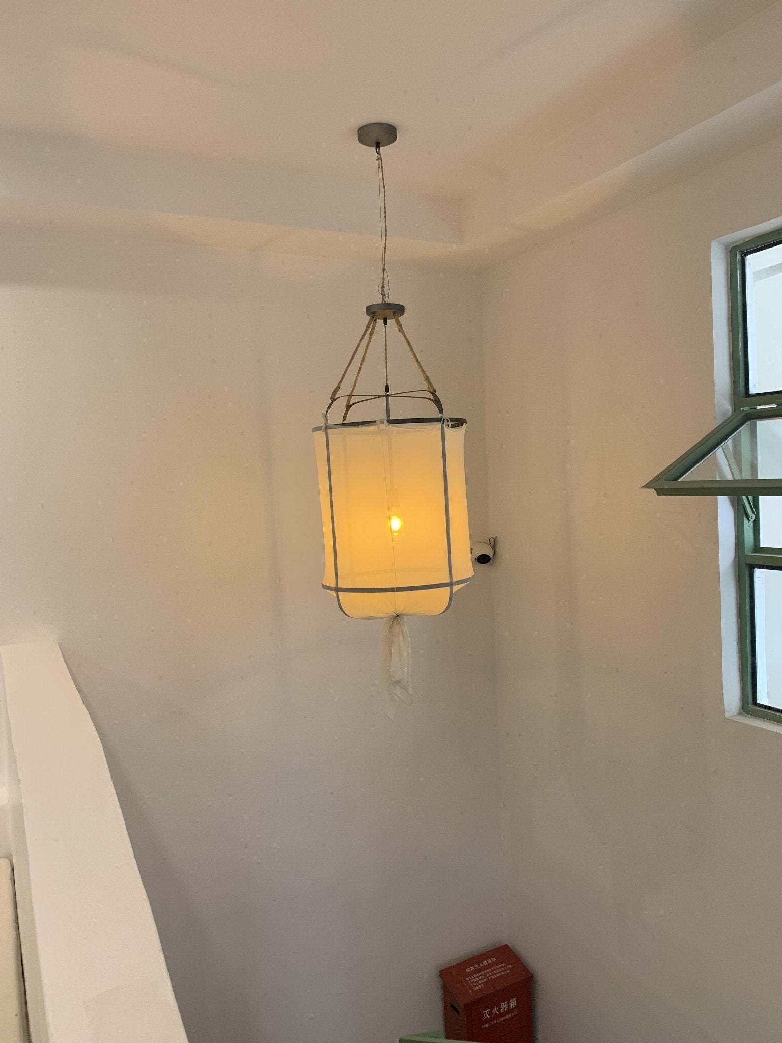 Arixy Fabric Bohemian Pendant Light-Neutral Decor