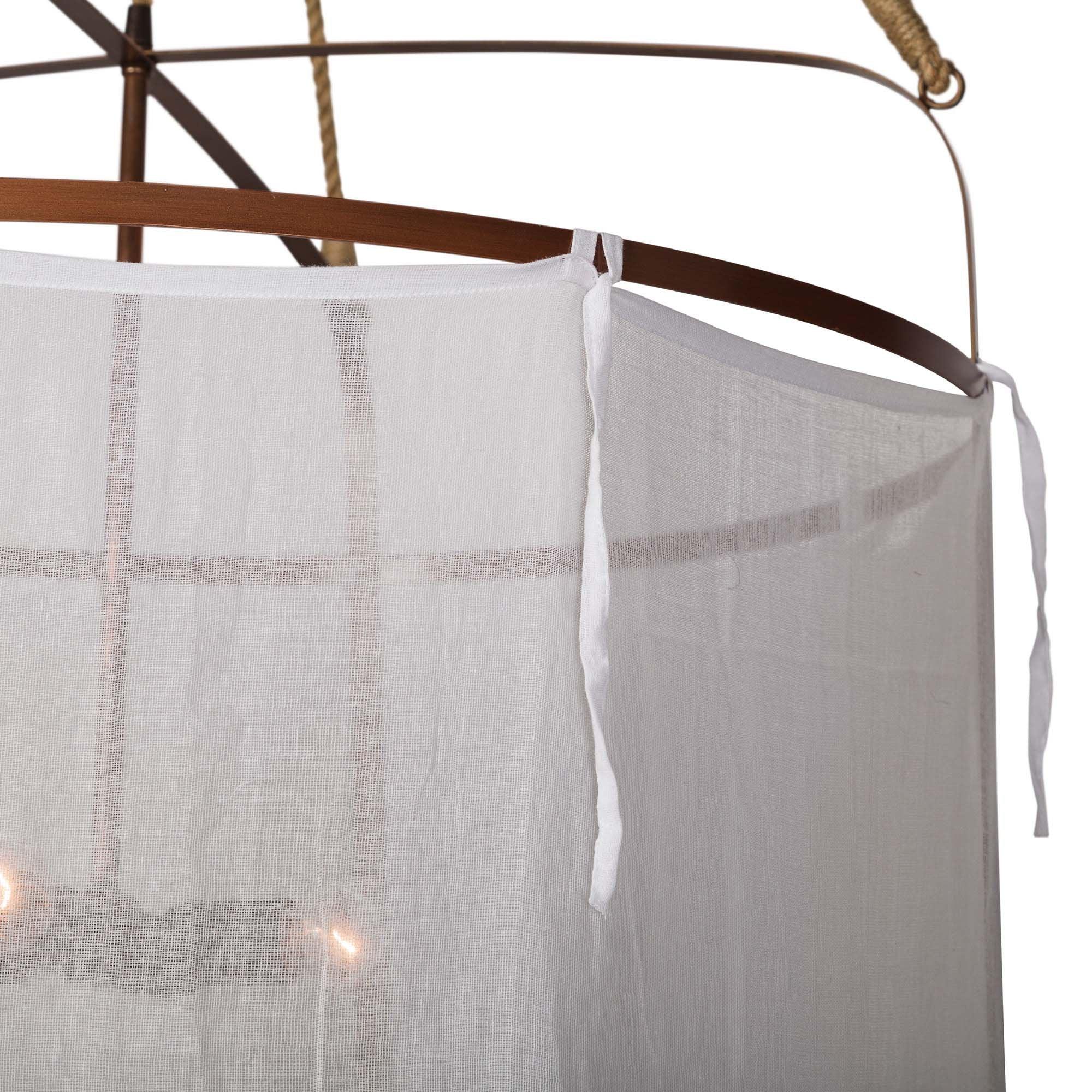 Arixy Fabric Bohemian Pendant Light-Neutral Decor