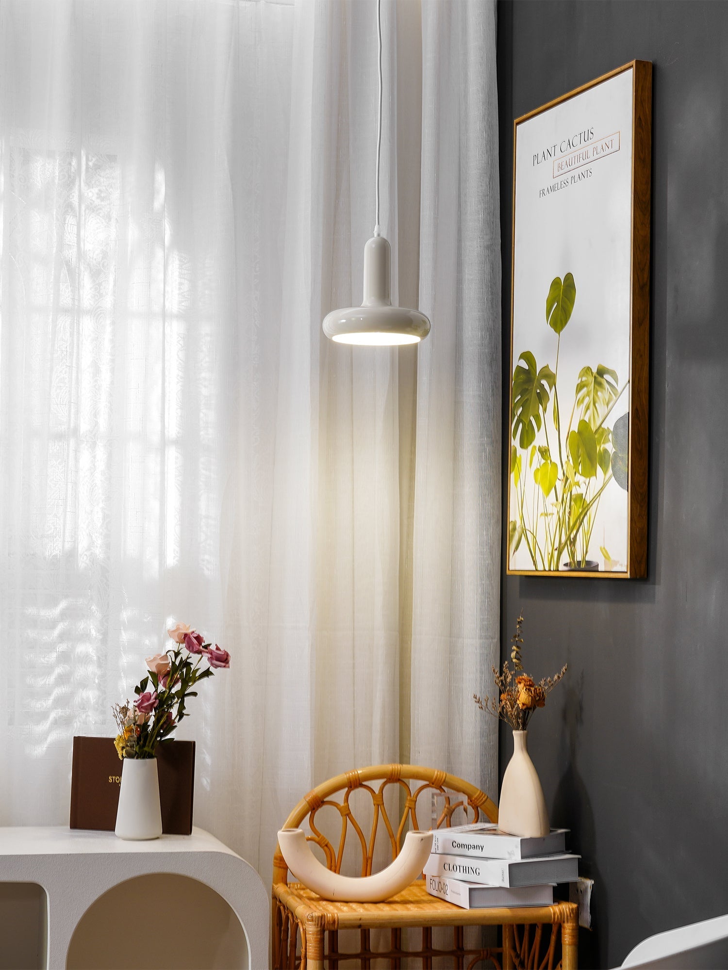 Lunaren Cozy Classic Pendant Light-Neutral Decor