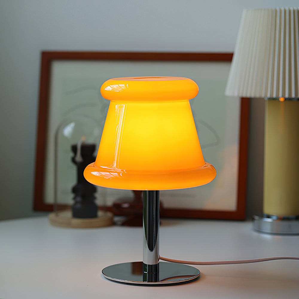 Amber Table Lamp