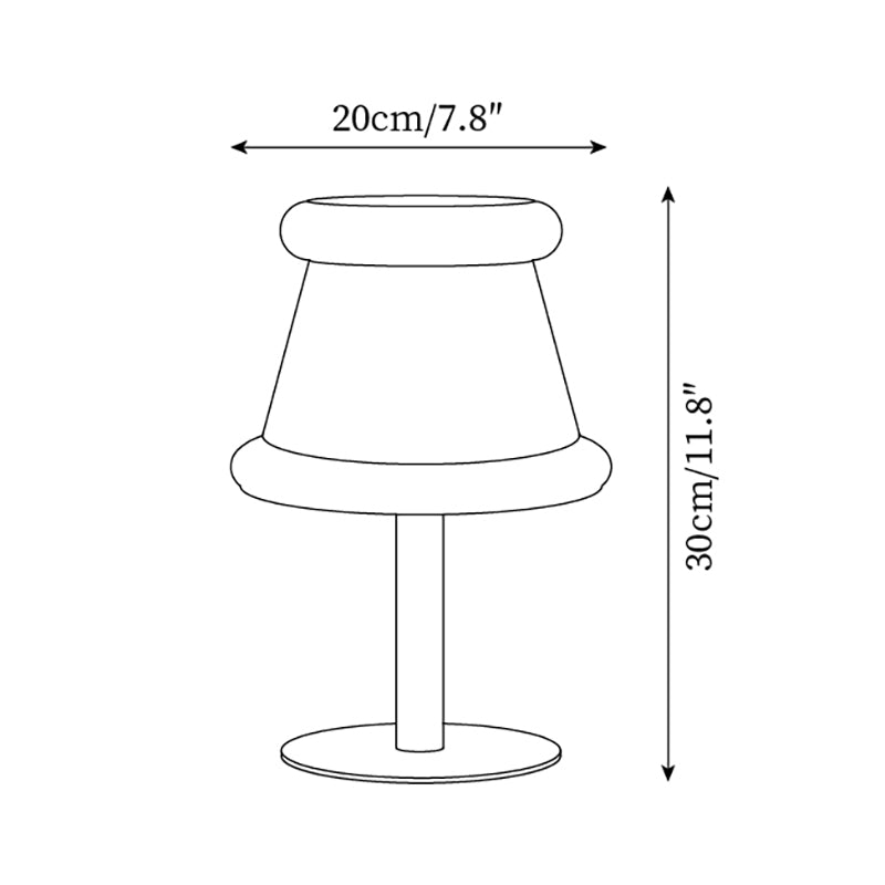 Amber Table Lamp