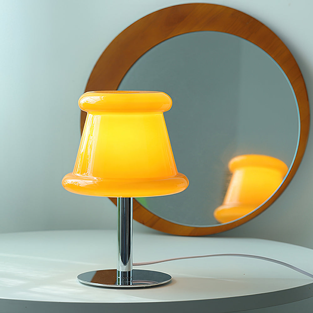 Amber Table Lamp
