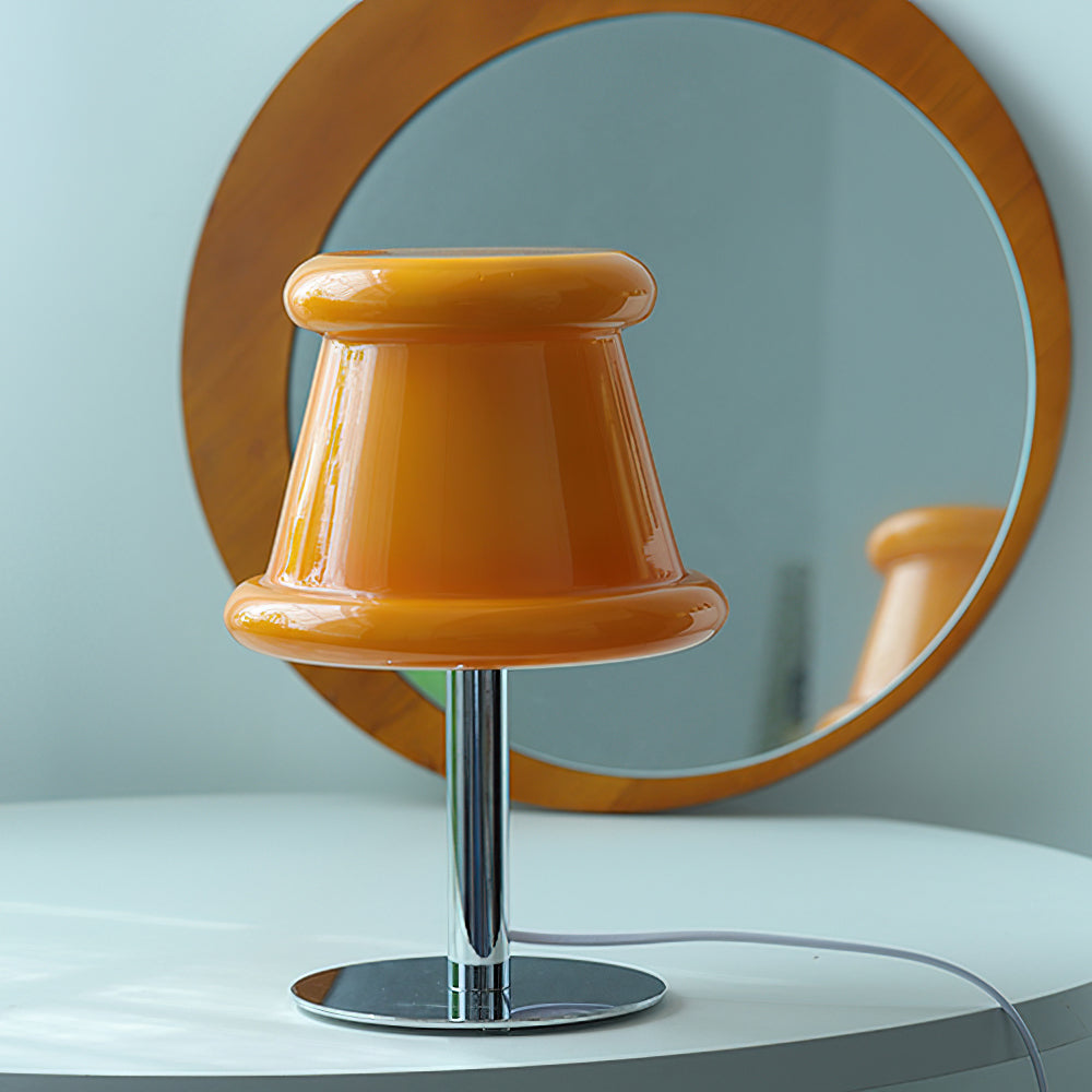 Amber Table Lamp