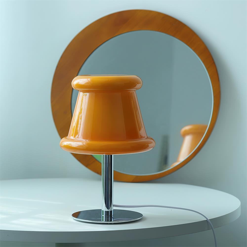 Amber Table Lamp