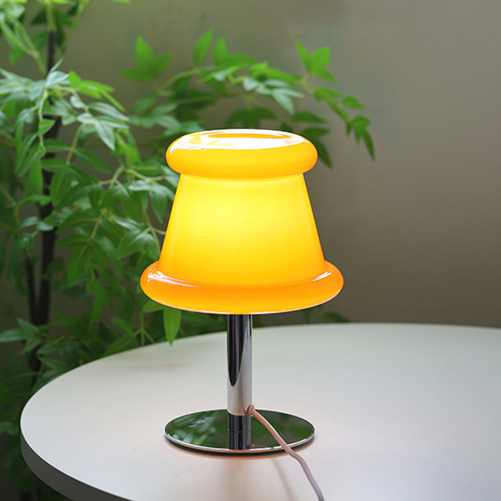 Amber Table Lamp