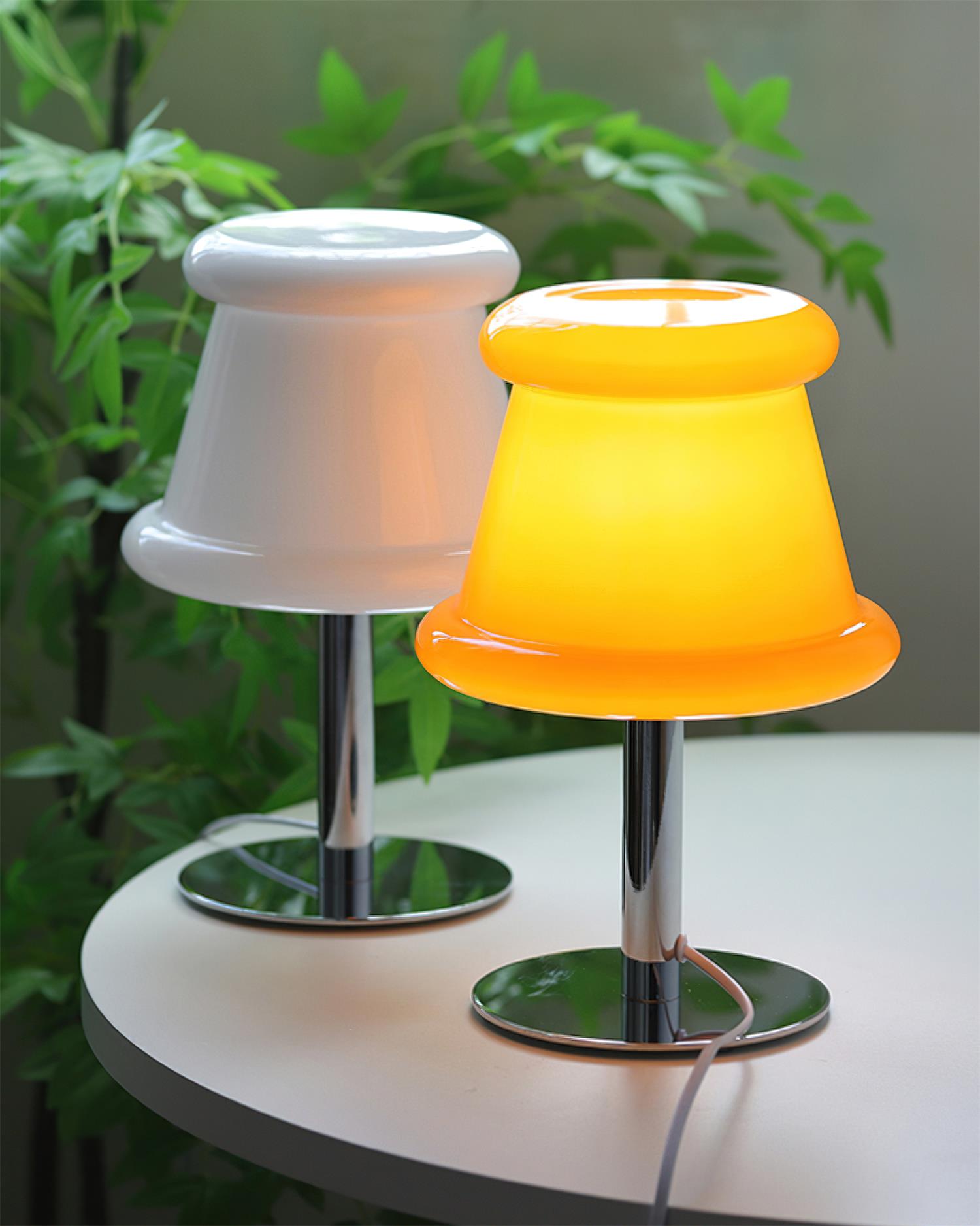 Amber Table Lamp