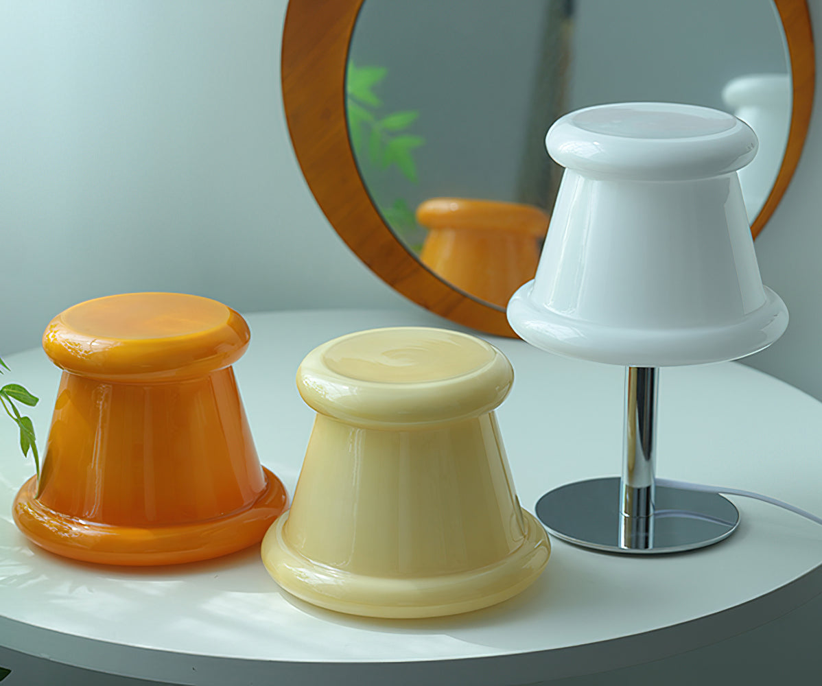 Amber Table Lamp