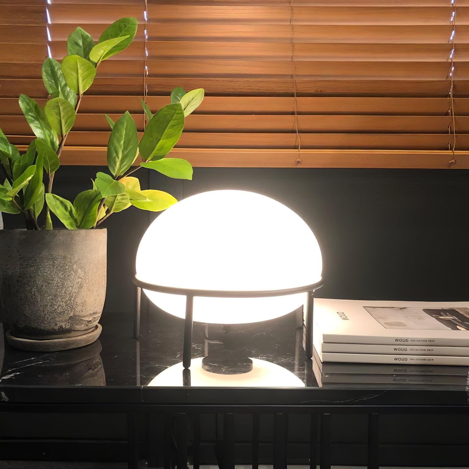 Celestia Sculptural Table Lamp-Neutral Decor