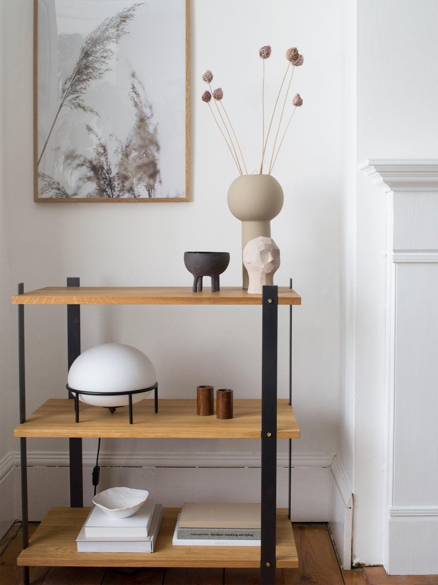 Celestia Sculptural Table Lamp-Neutral Decor