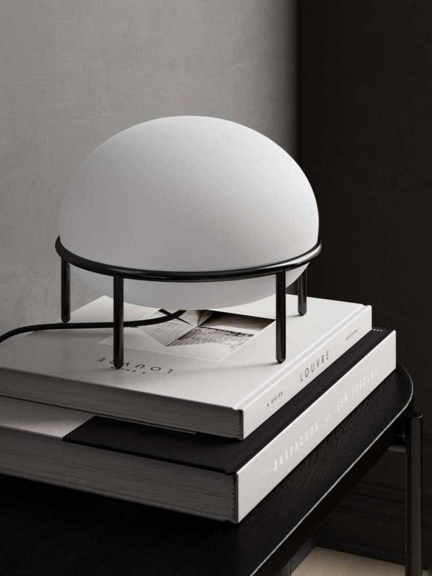Celestia Sculptural Table Lamp-Neutral Decor