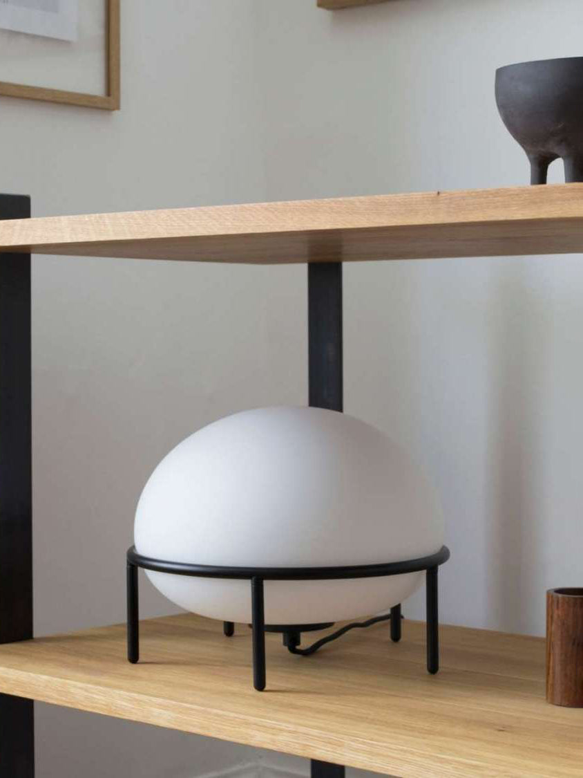 Celestia Sculptural Table Lamp-Neutral Decor
