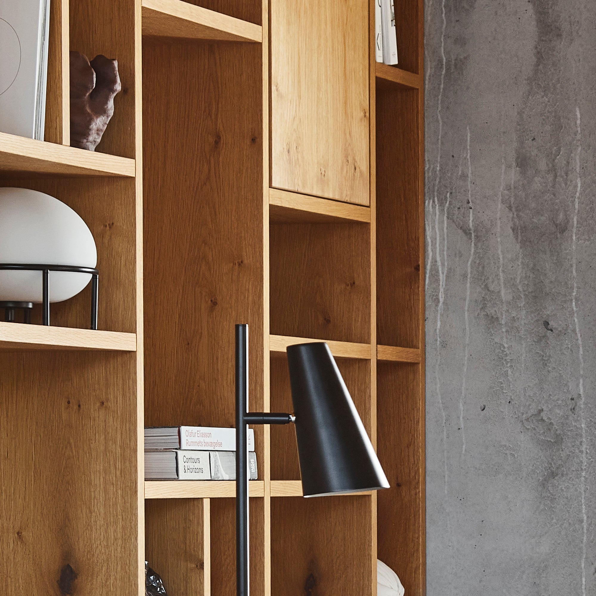 Celestia Sculptural Table Lamp-Neutral Decor
