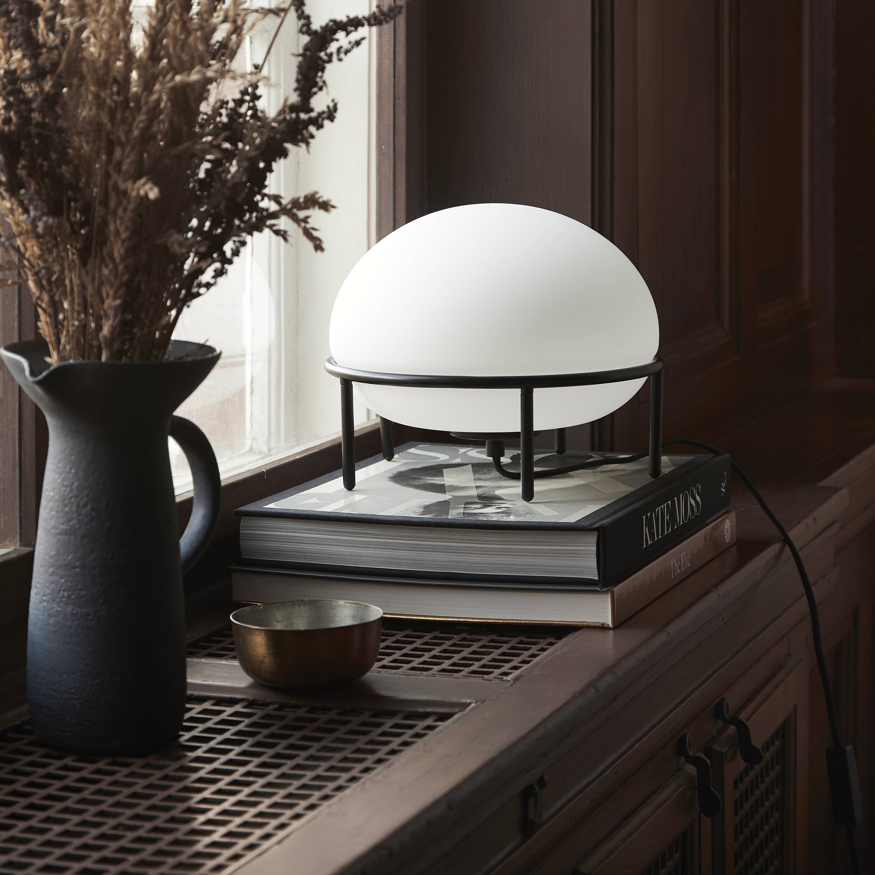 Celestia Sculptural Table Lamp-Neutral Decor