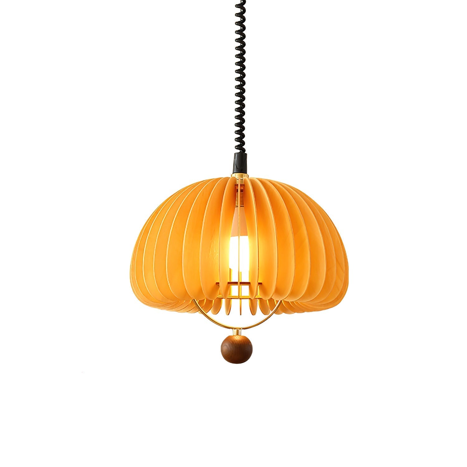Fisher Modern Wood Pendant Light-Neutral Decor