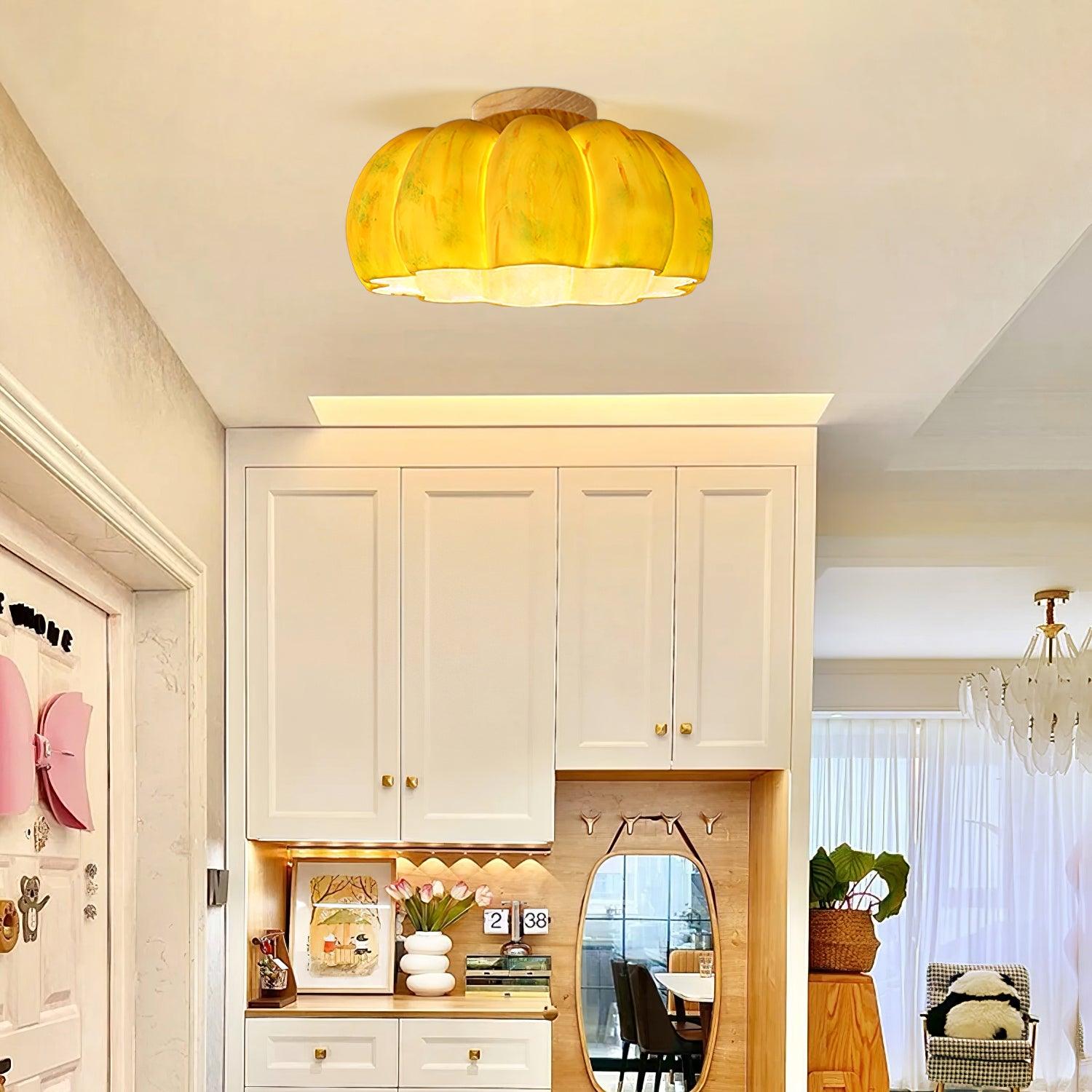 Finn Vintage Ceiling Lamp-Neutral Decor