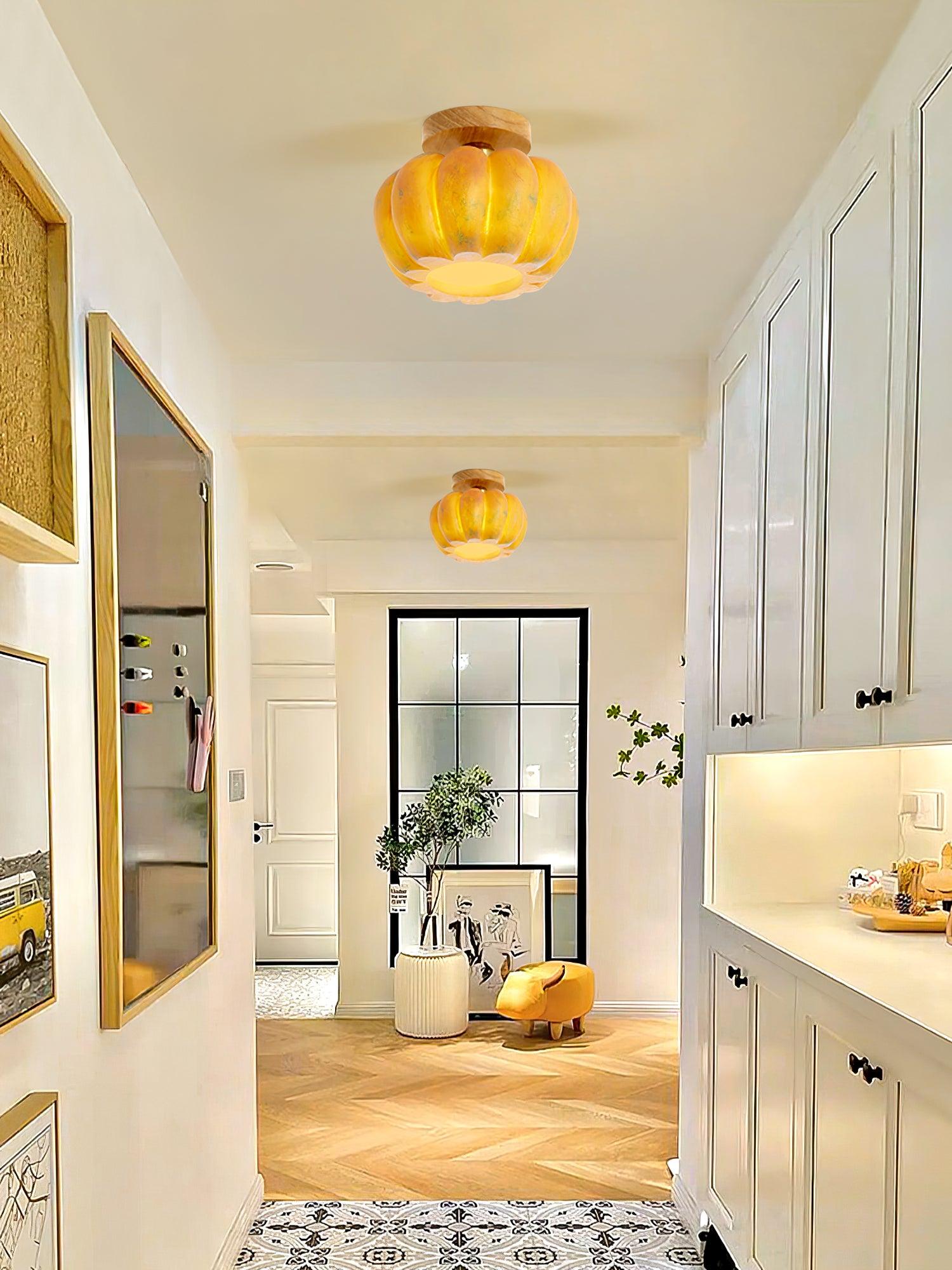Finn Vintage Ceiling Lamp-Neutral Decor
