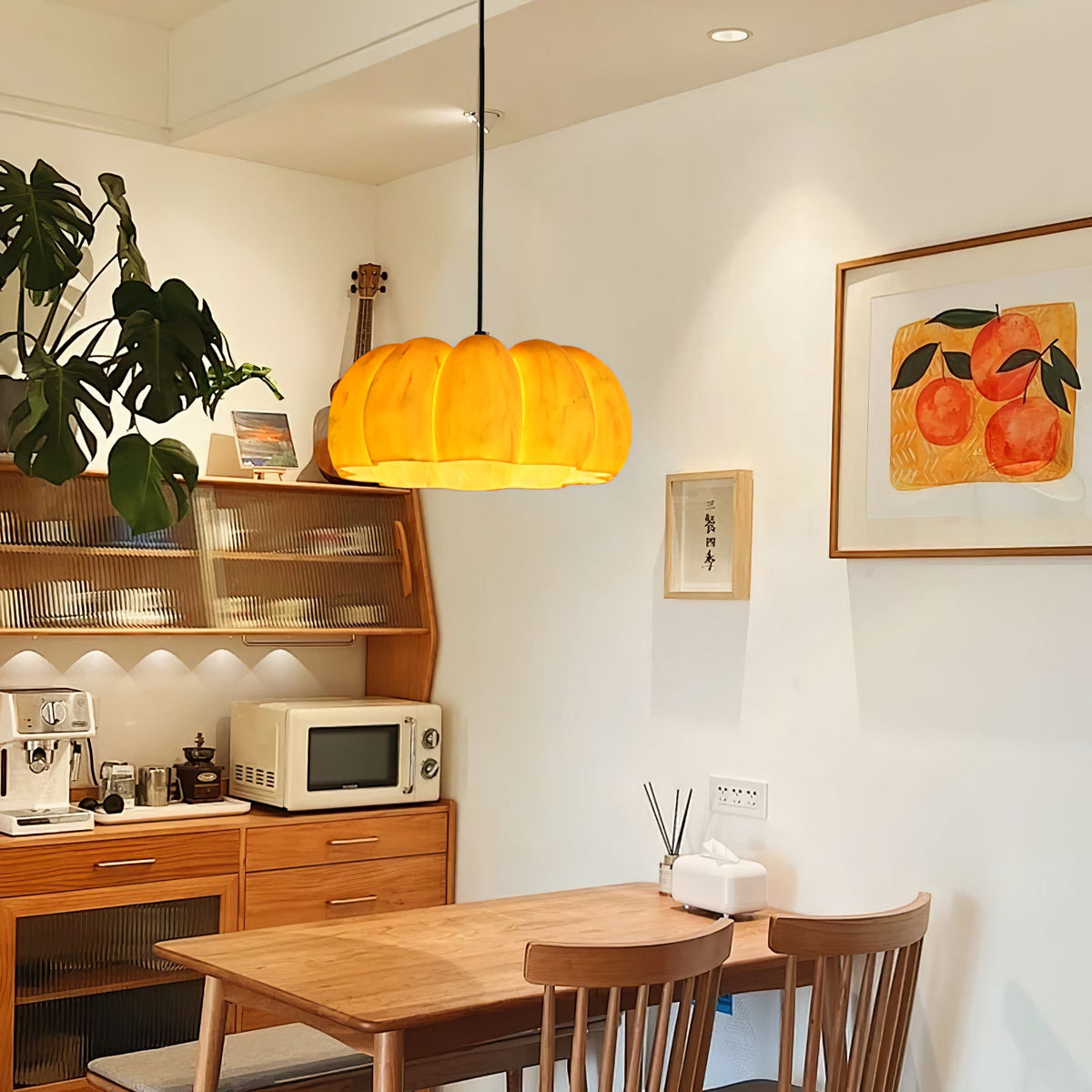 Pumpkin Pendant Lamp