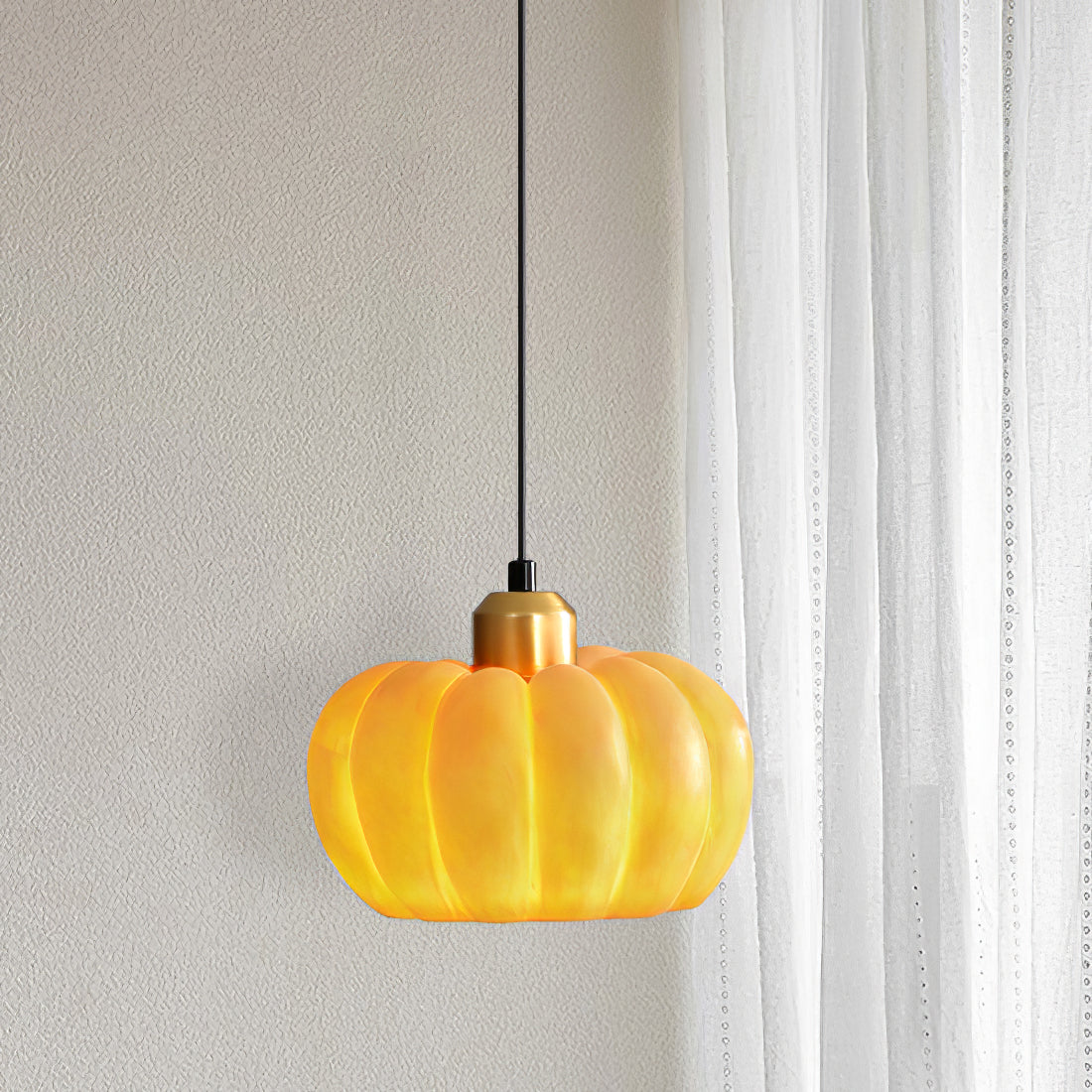 Pumpkin Pendant Lamp
