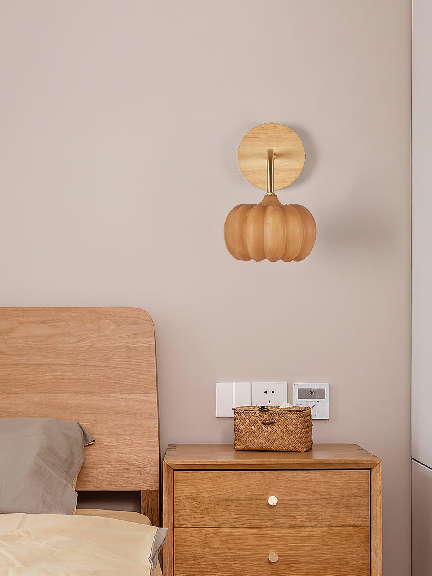 Vilorel Individual Creativity Pumpkin Wall Light-Neutral Decor