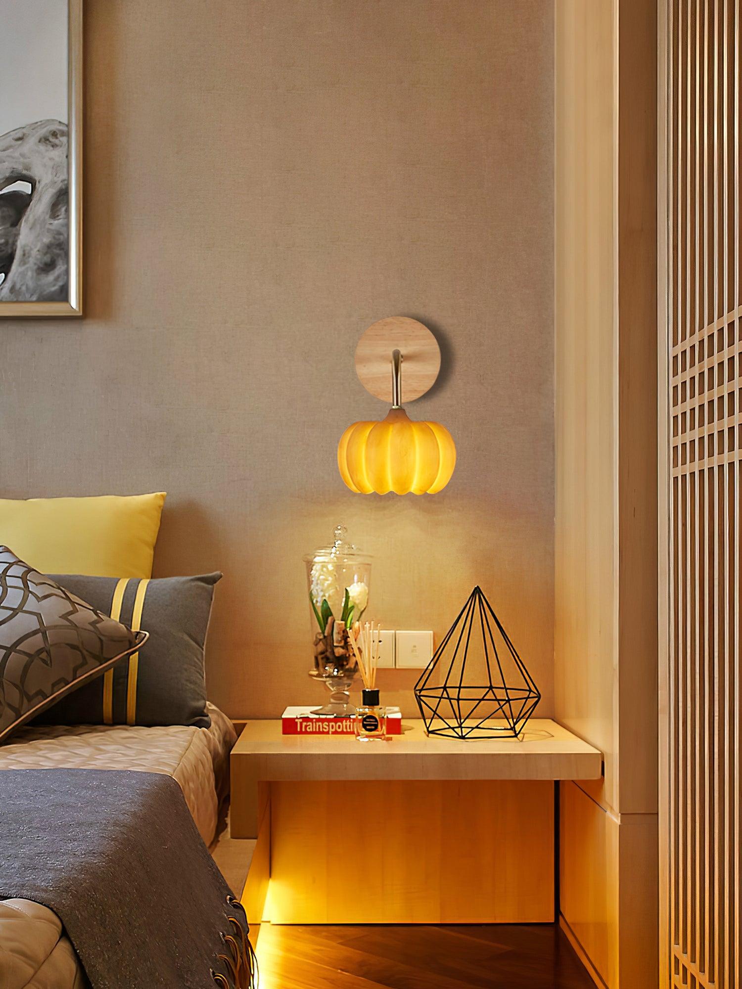 Vilorel Individual Creativity Pumpkin Wall Light-Neutral Decor