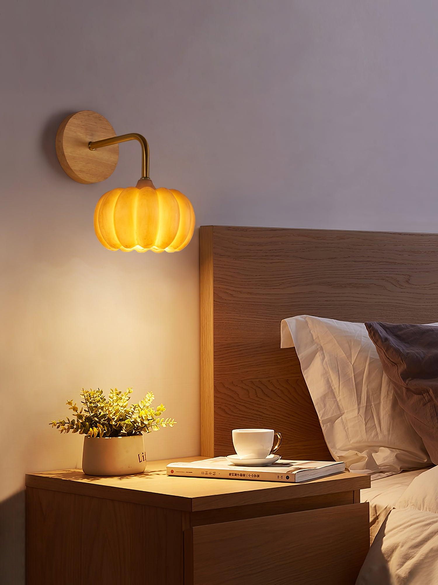 Vilorel Individual Creativity Pumpkin Wall Light-Neutral Decor