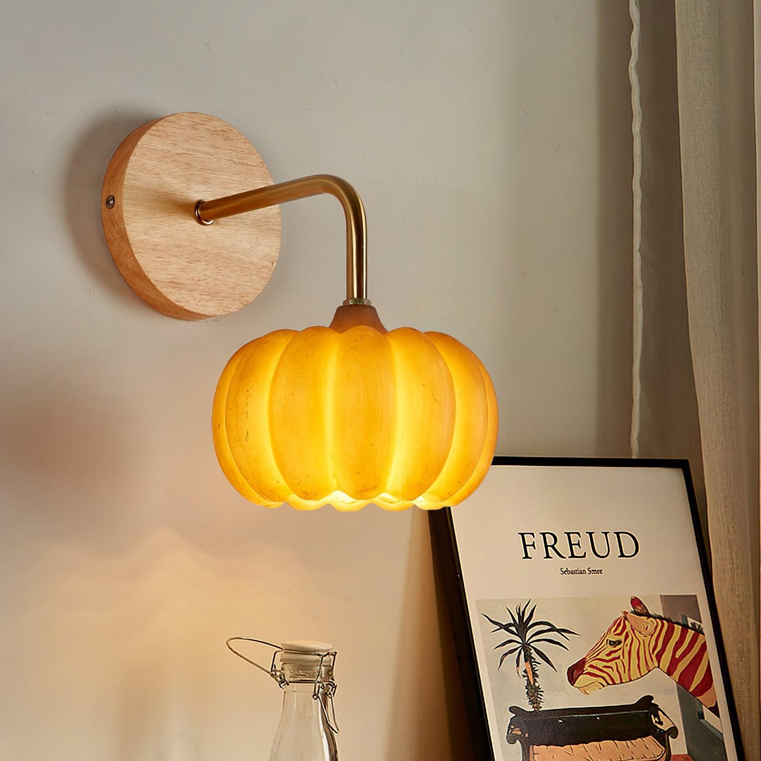 Vilorel Individual Creativity Pumpkin Wall Light-Neutral Decor