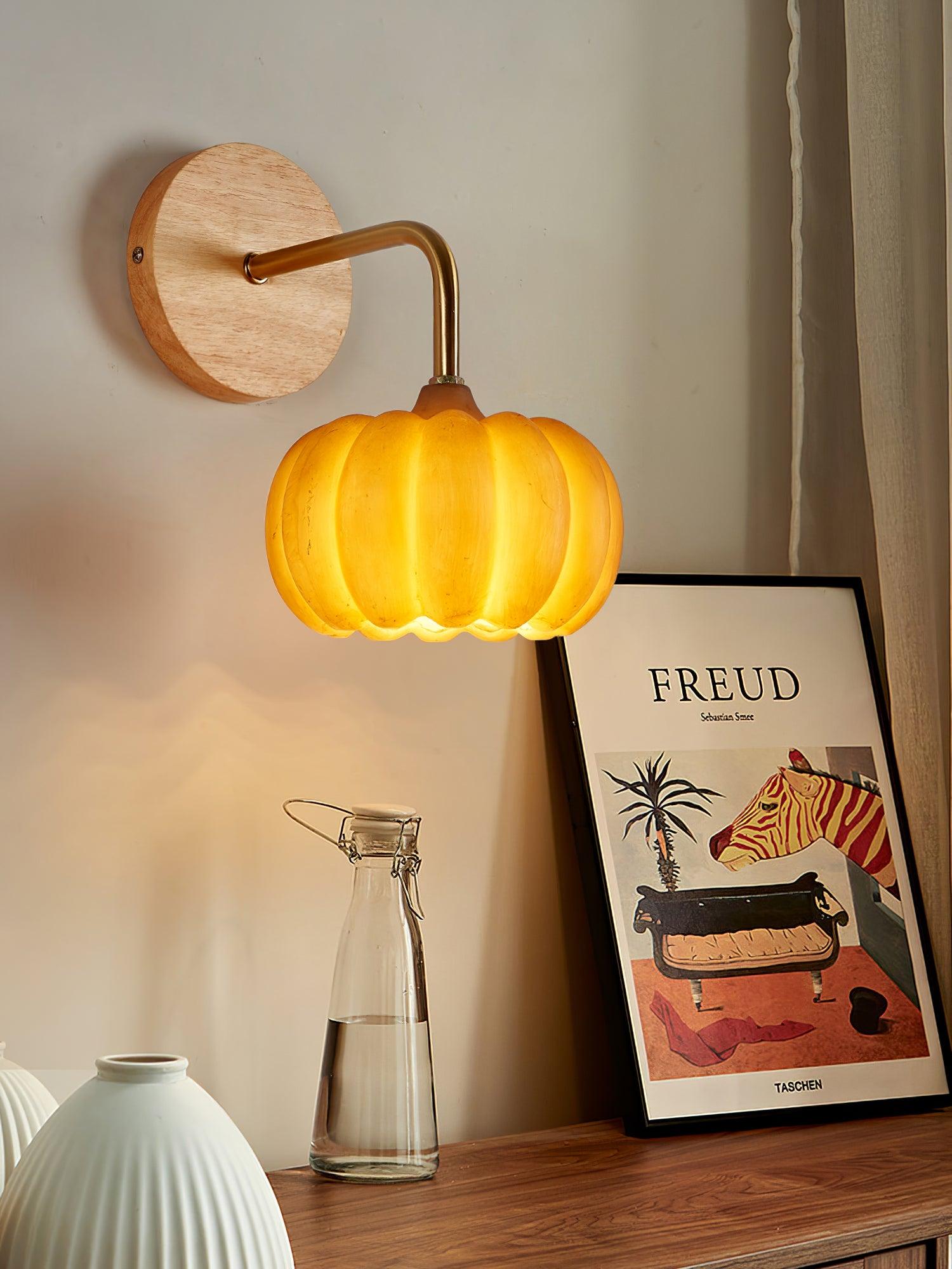 Vilorel Individual Creativity Pumpkin Wall Light-Neutral Decor