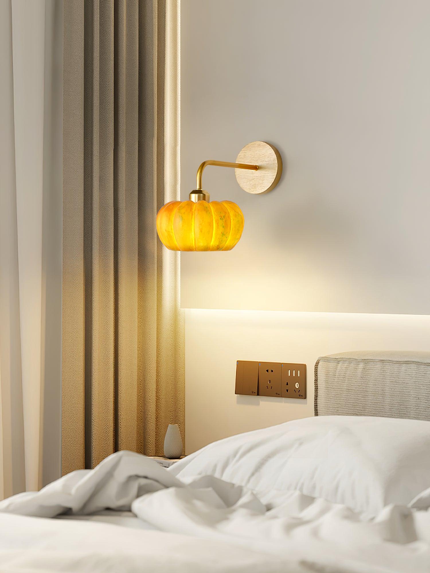 Vilorel Individual Creativity Pumpkin Wall Light-Neutral Decor