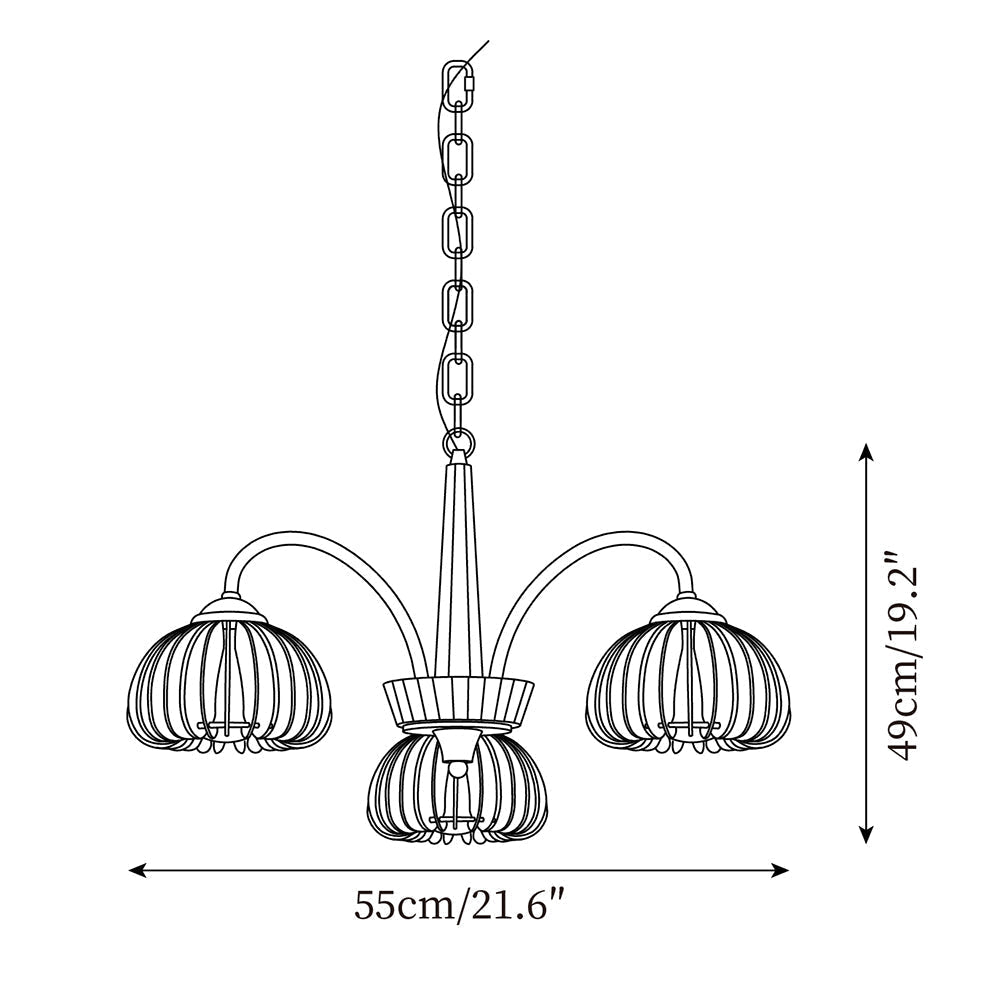 Redium Chandelier