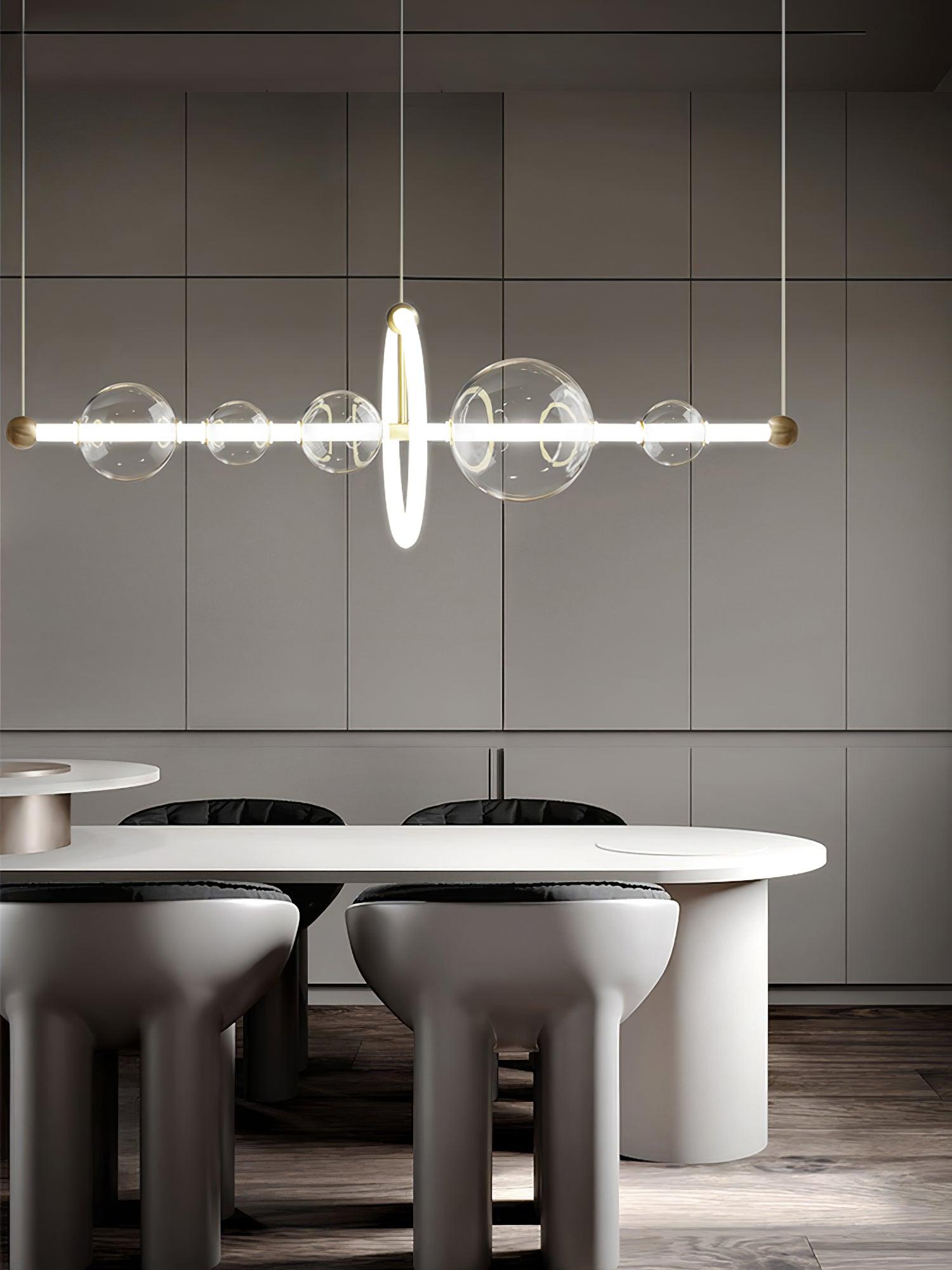 Mirele Acrylic Artistic Pendant Light-Neutral Decor
