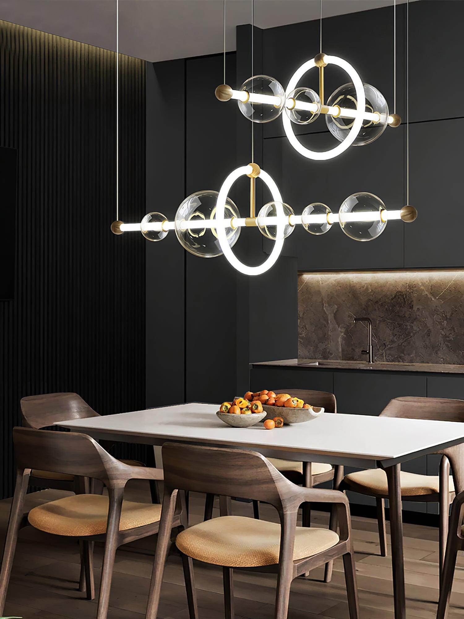 Mirele Acrylic Artistic Pendant Light-Neutral Decor