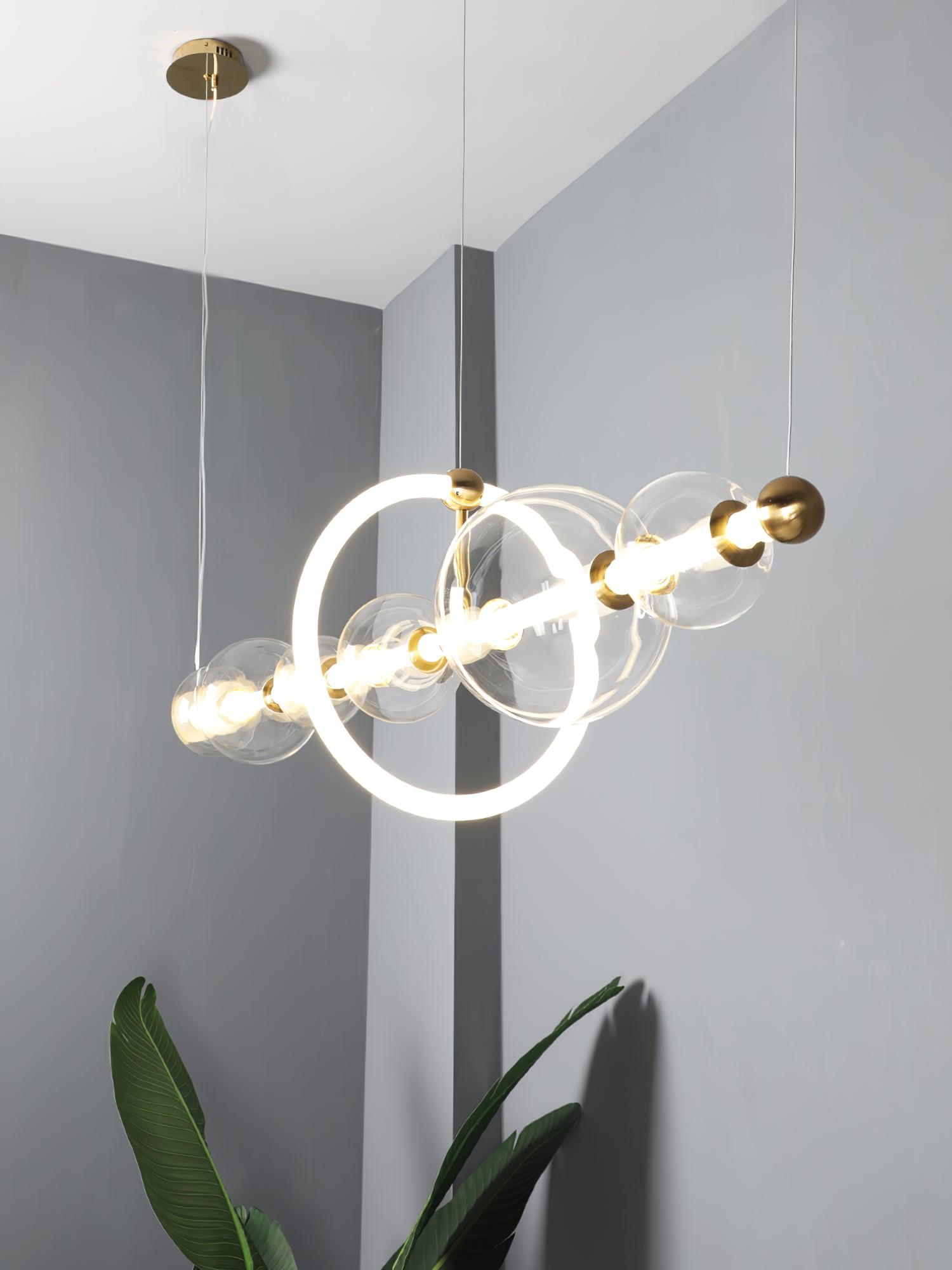 Mirele Acrylic Artistic Pendant Light-Neutral Decor