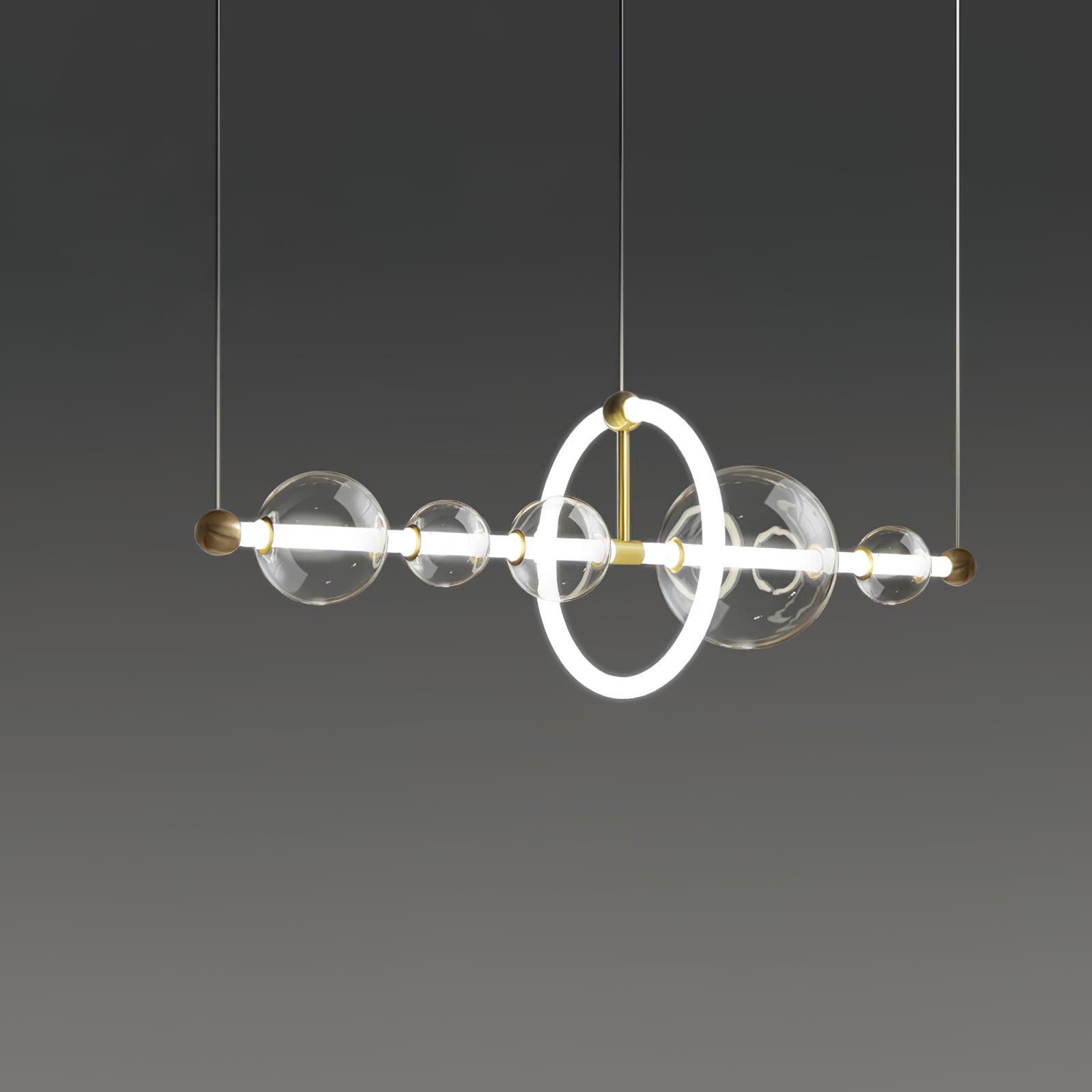 Mirele Acrylic Artistic Pendant Light-Neutral Decor